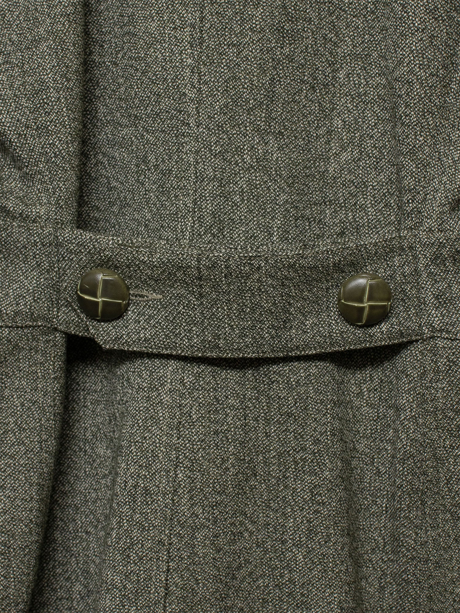 1990s Tweed Safari Jacket