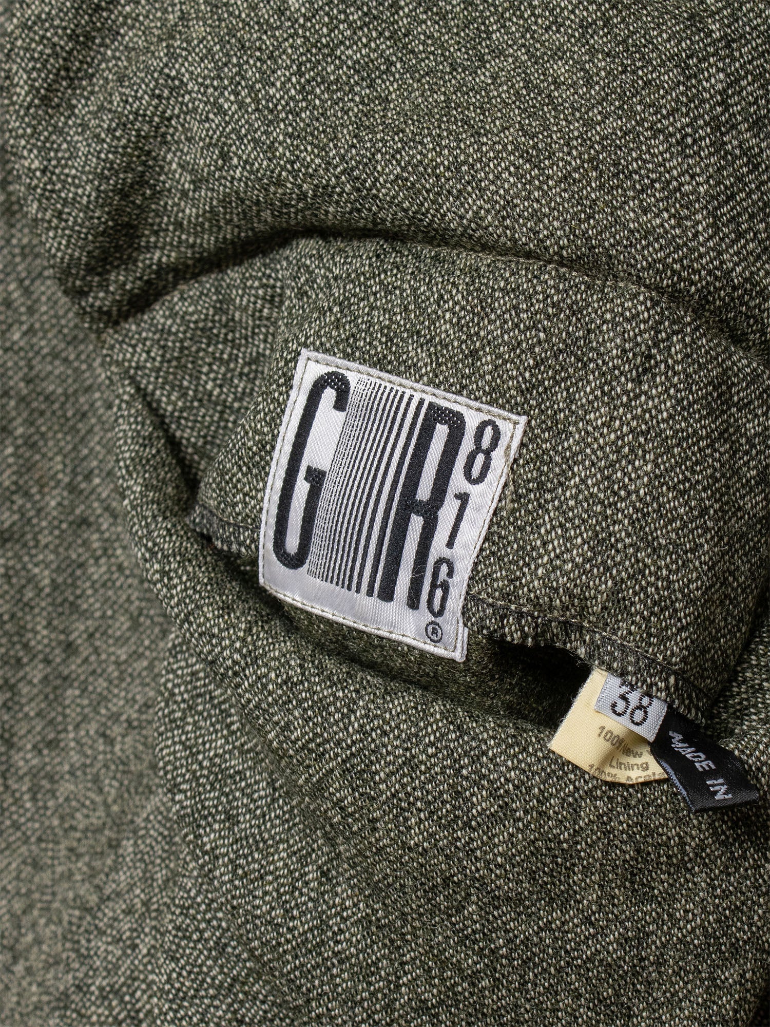 1990s Tweed Safari Jacket