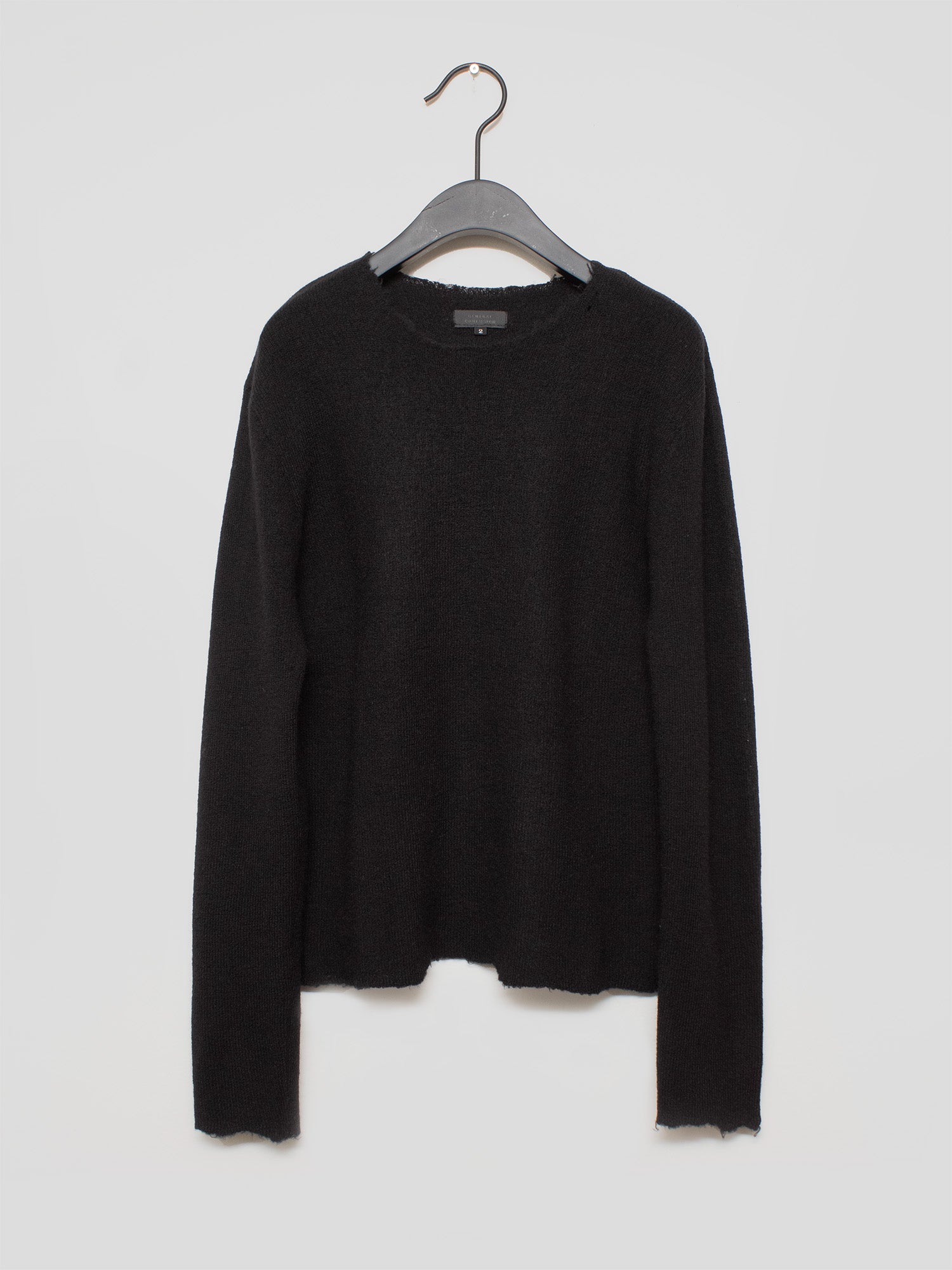 Distressed Knit Sweater