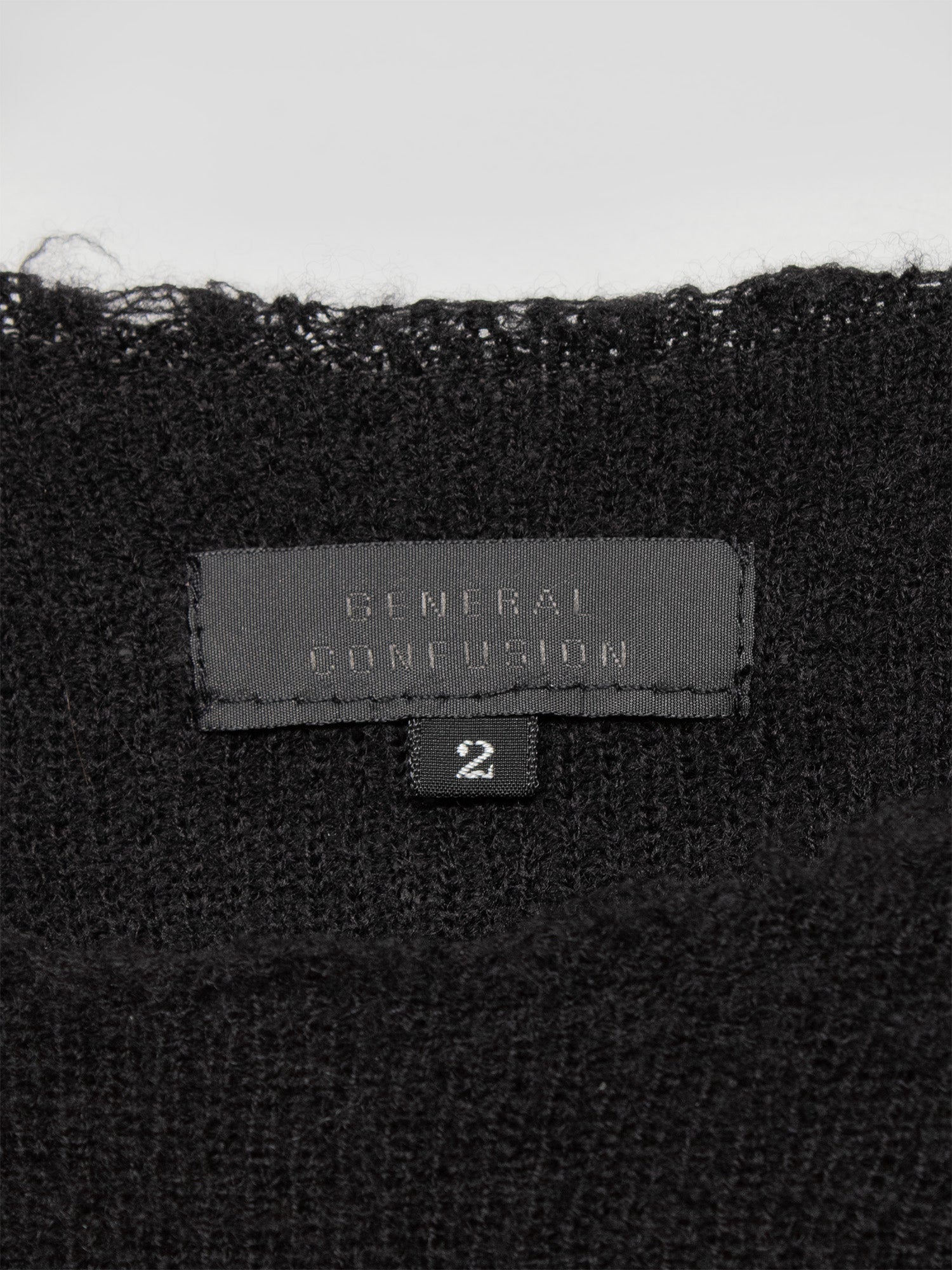 Distressed Knit Sweater