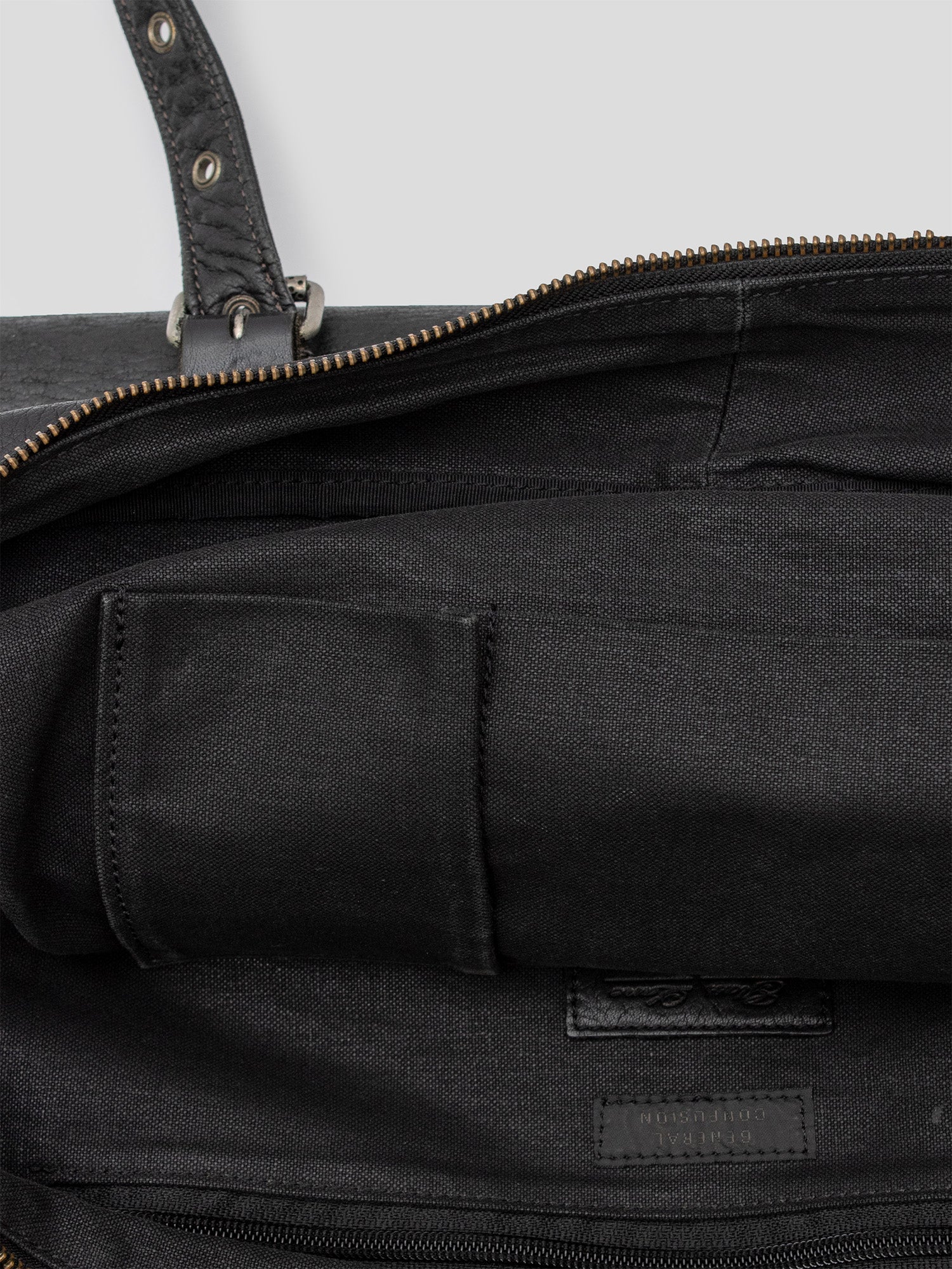 2000s Leather Duffle Bag