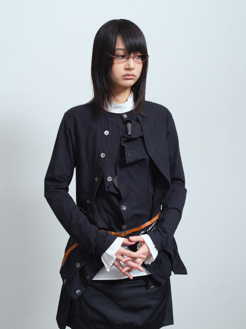 Double Placket Cardigan