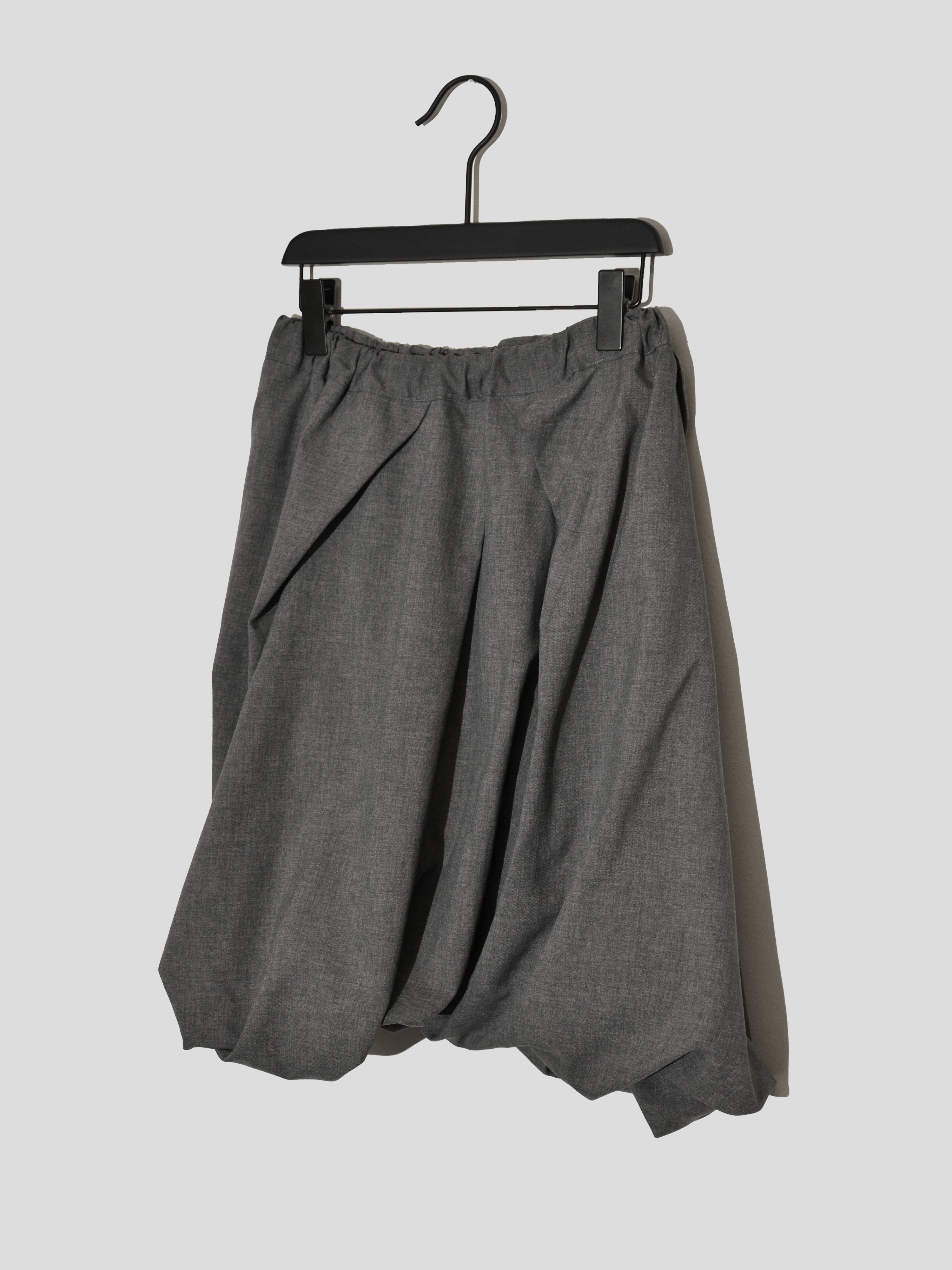 Asymmetric Balloon Shorts