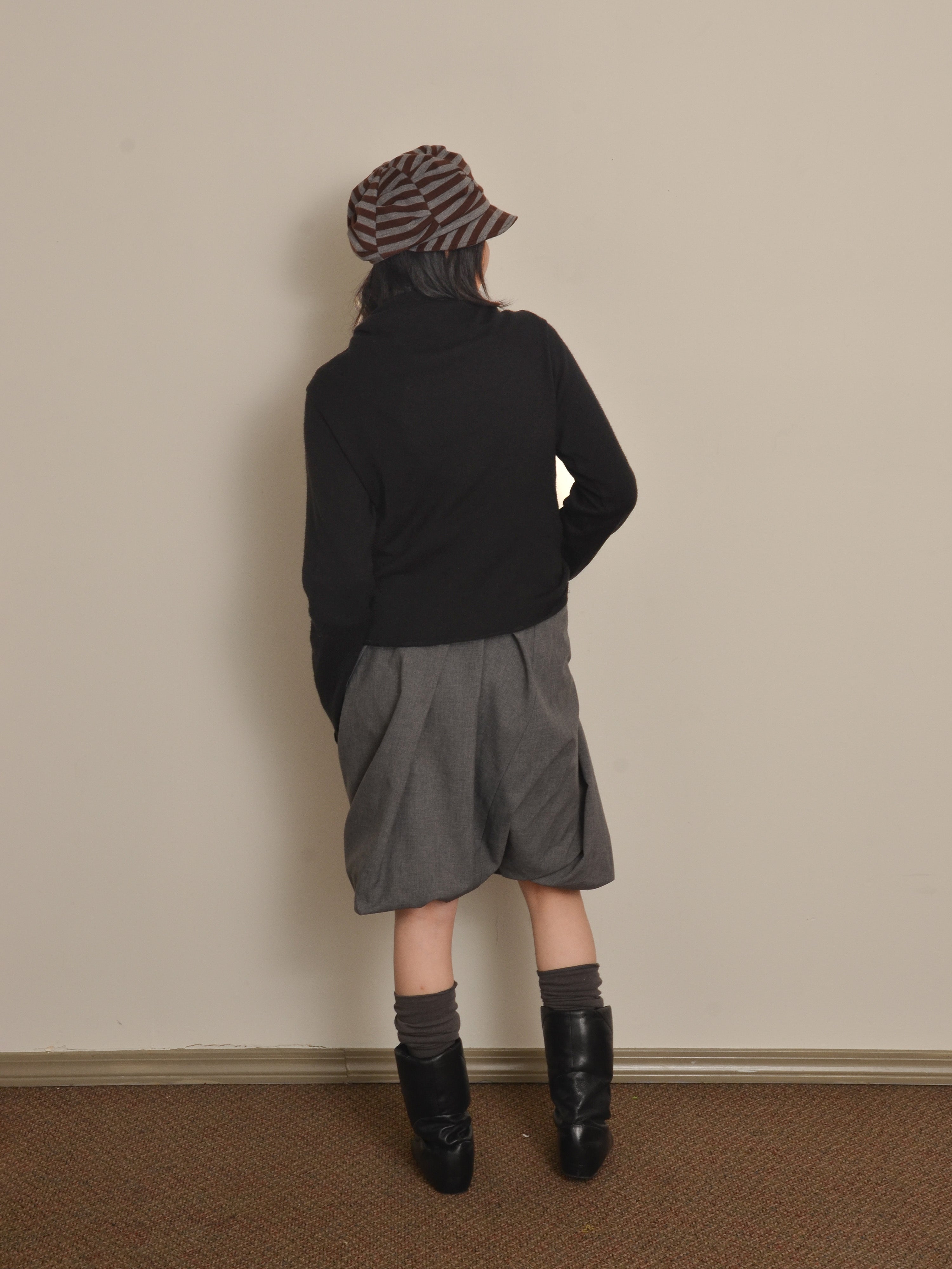 Asymmetric Balloon Shorts