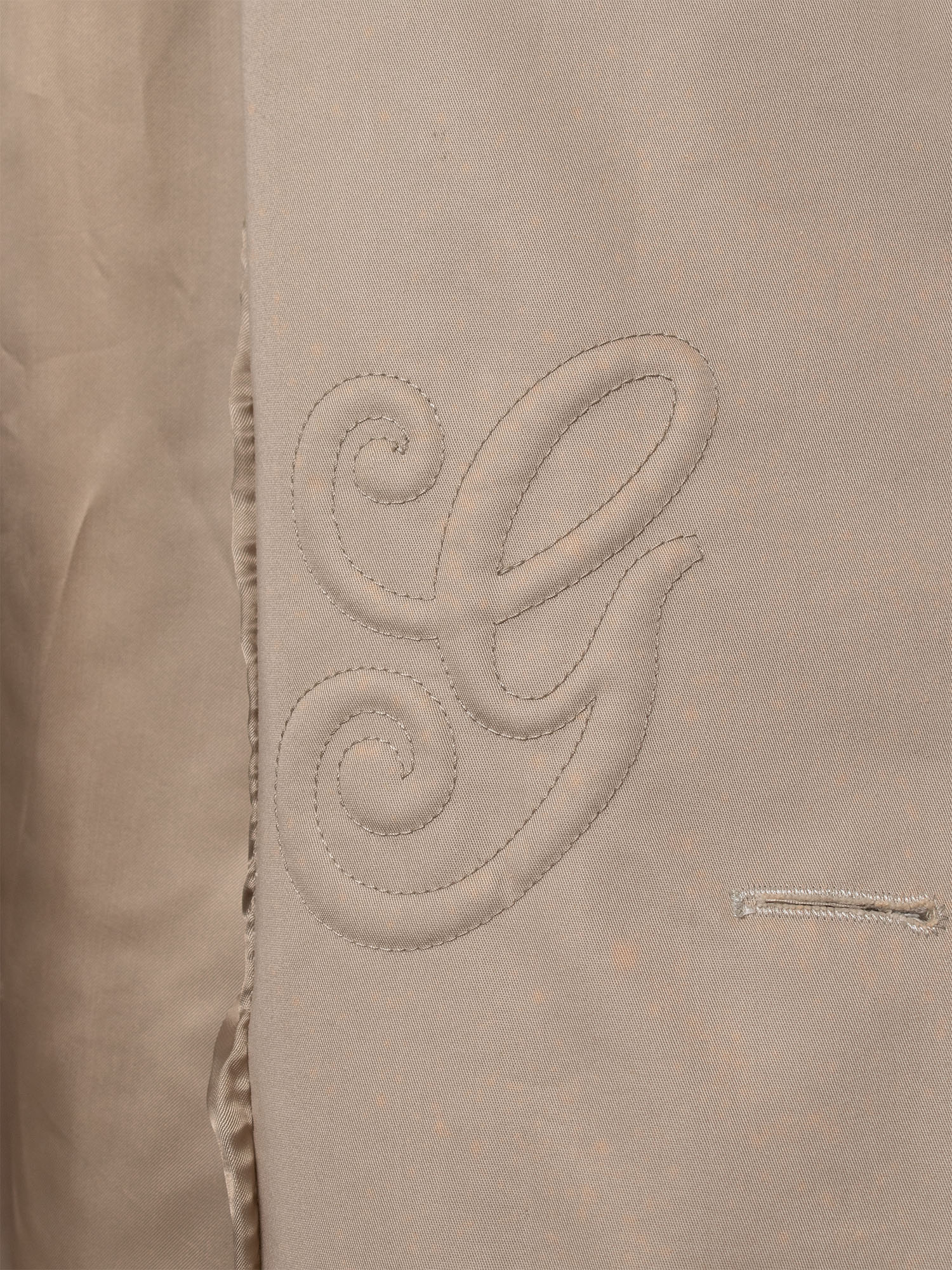 AW04 Radiated Pleat Bondage Trench Coat