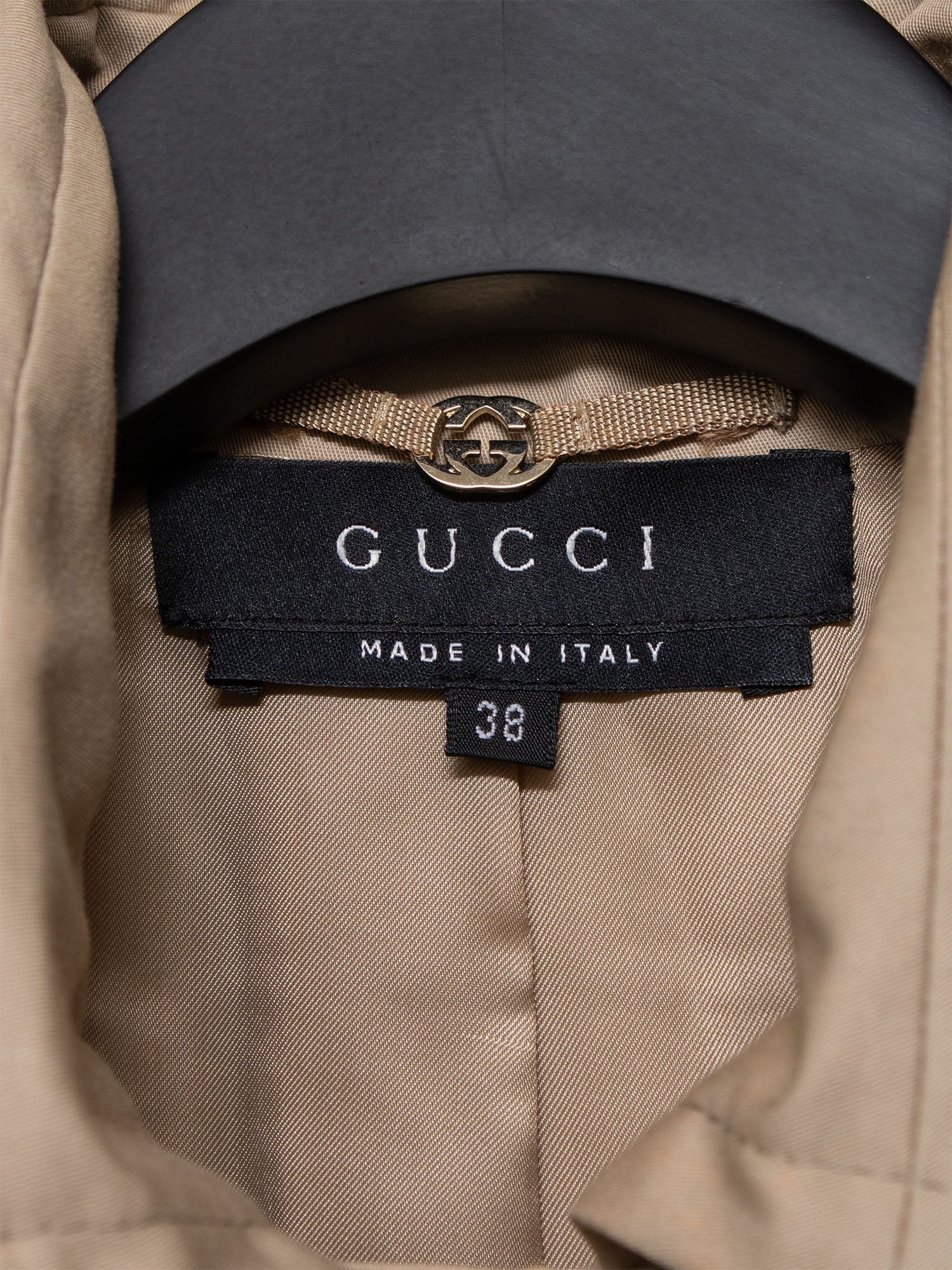 AW04 Radiated Pleat Bondage Trench Coat