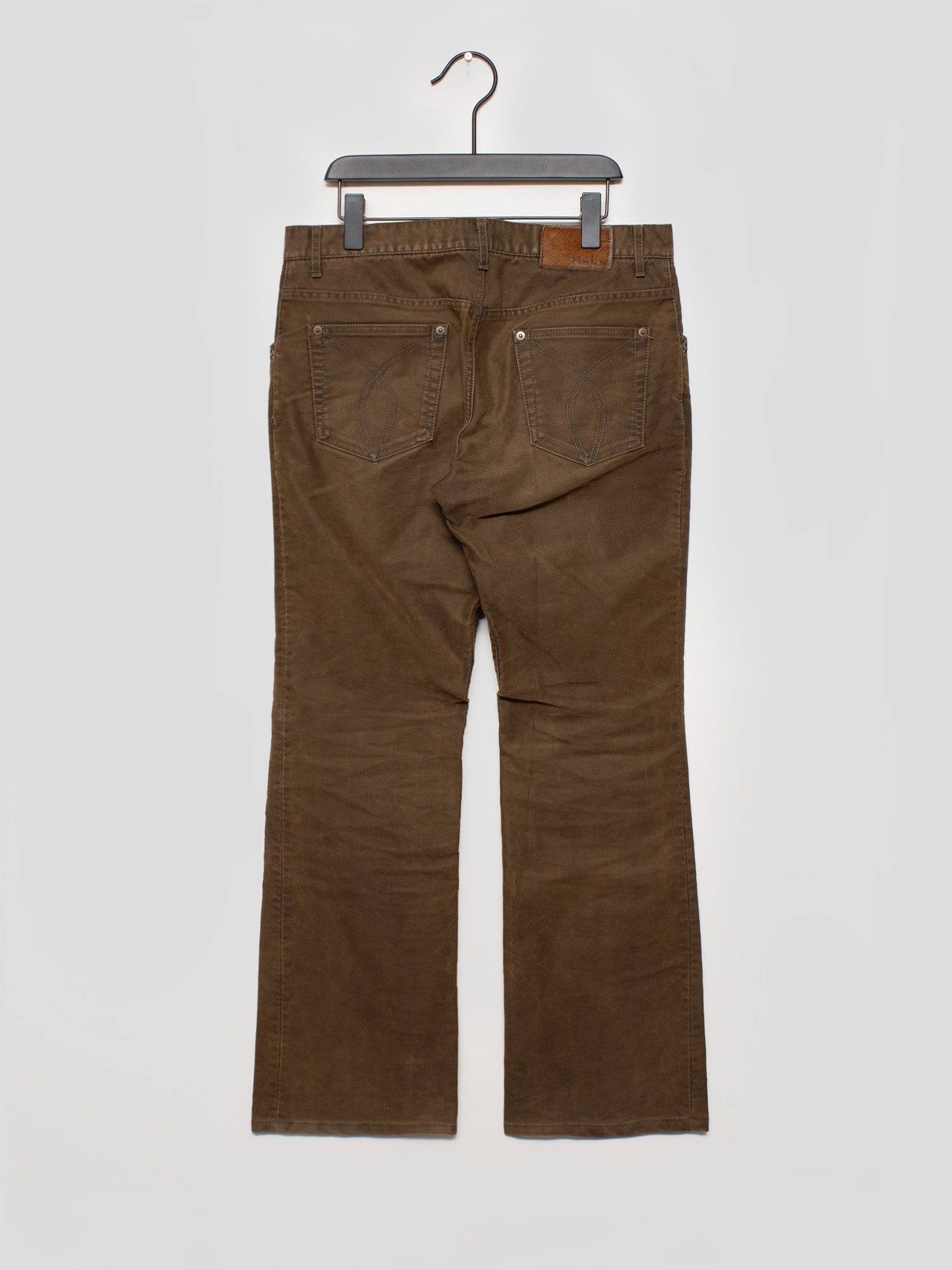 Moleskin Bootcut Trousers