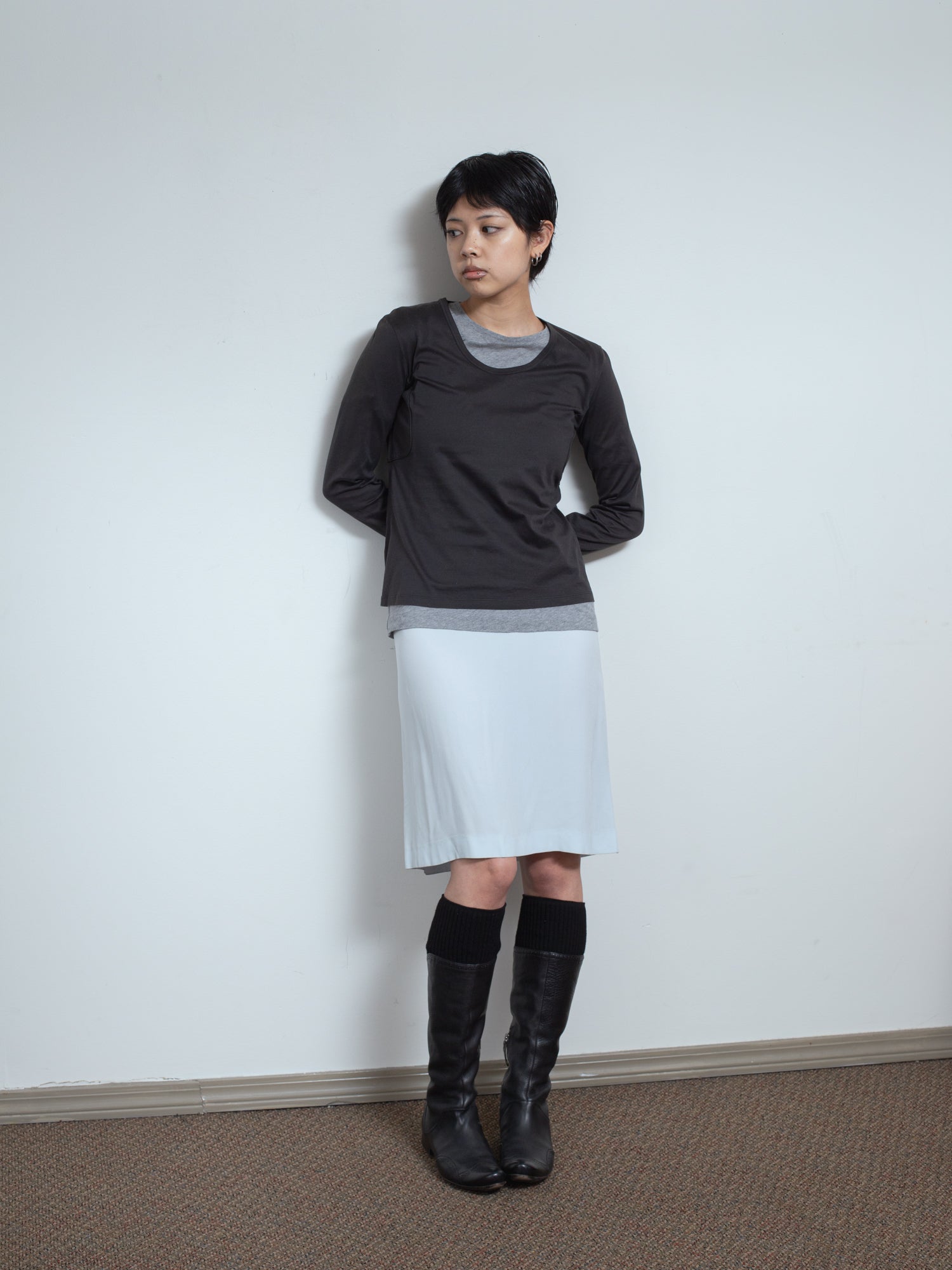 2000s Padded Torso Longsleeve T-shirt