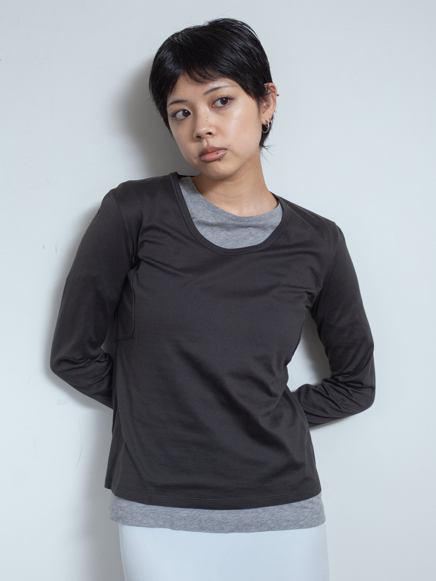 2000s Padded Torso Longsleeve T-shirt
