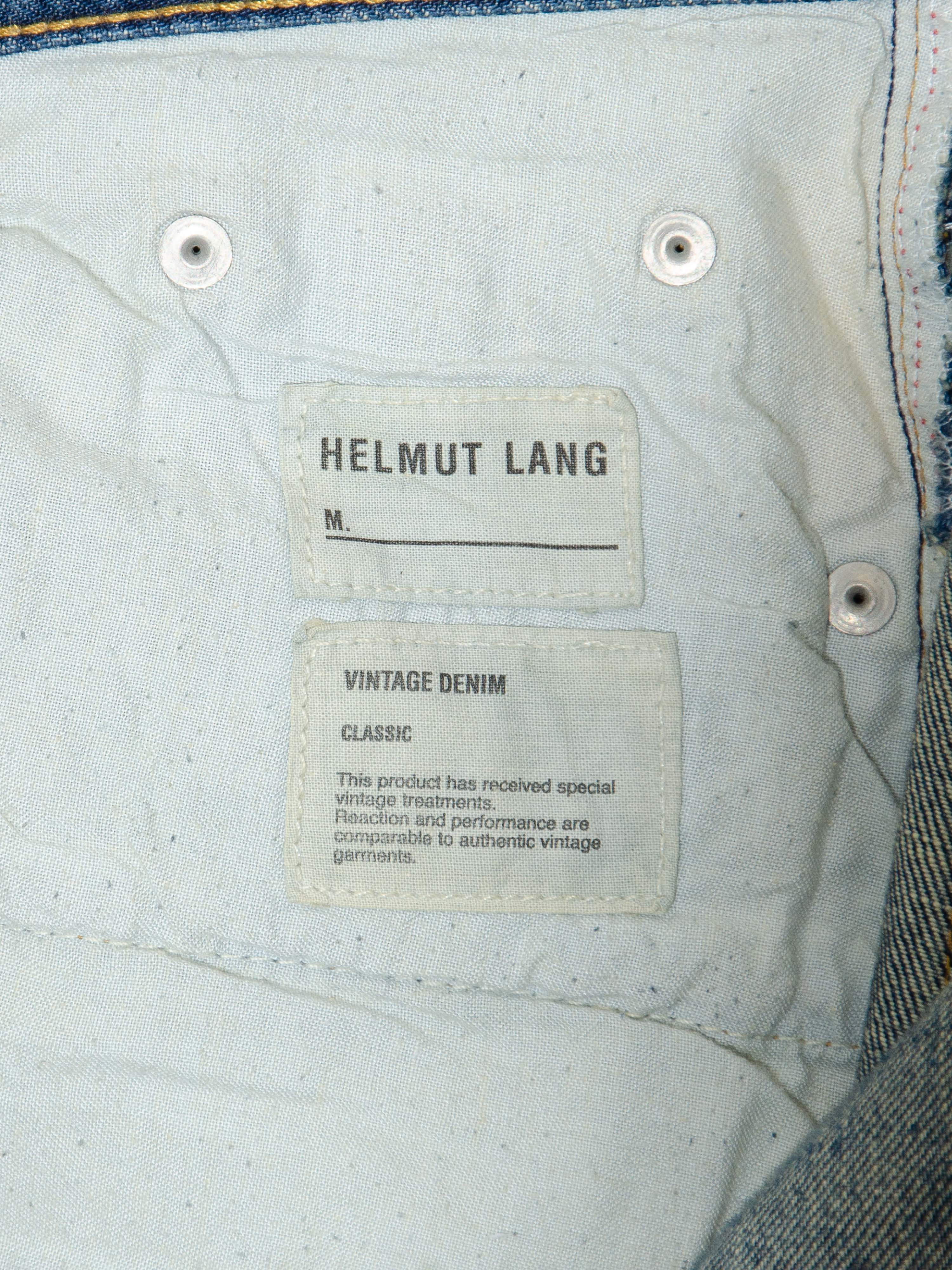 SS03 Rubberized Denim Jeans