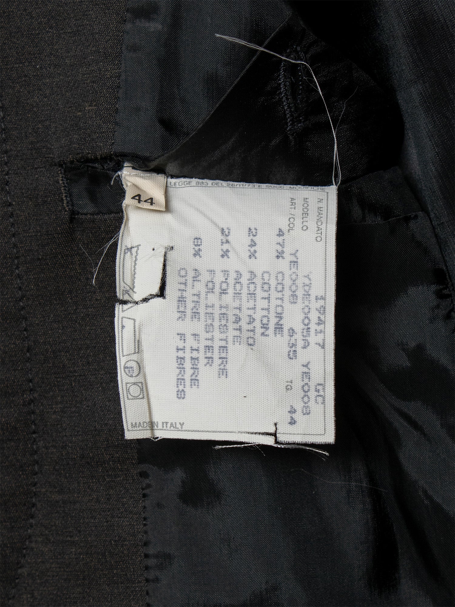 AW02 "Ambimorphous" Reconstructed Jacket