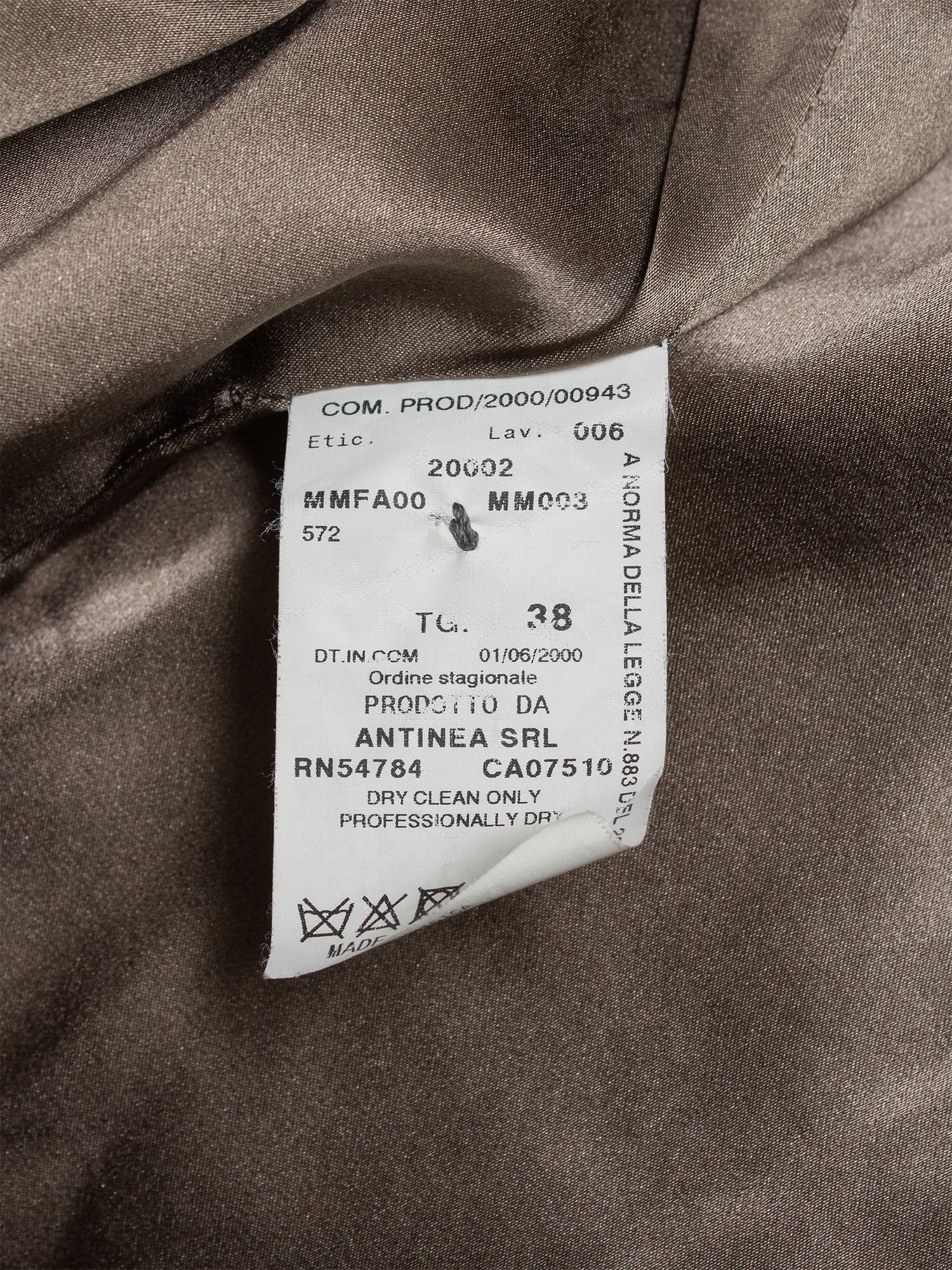 AW00 Boucle Wool Jacket