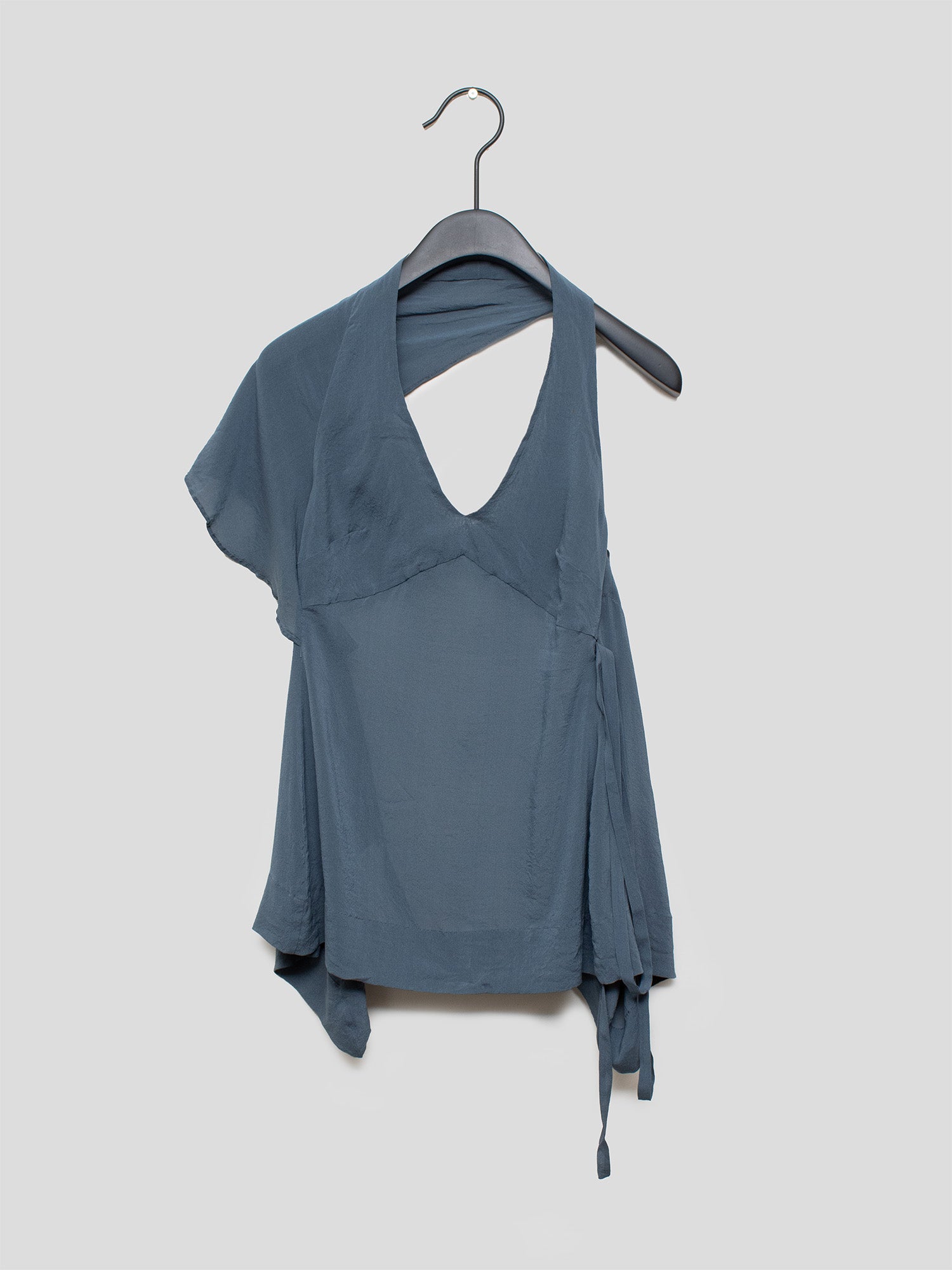 Asymmetrical Halterneck Top
