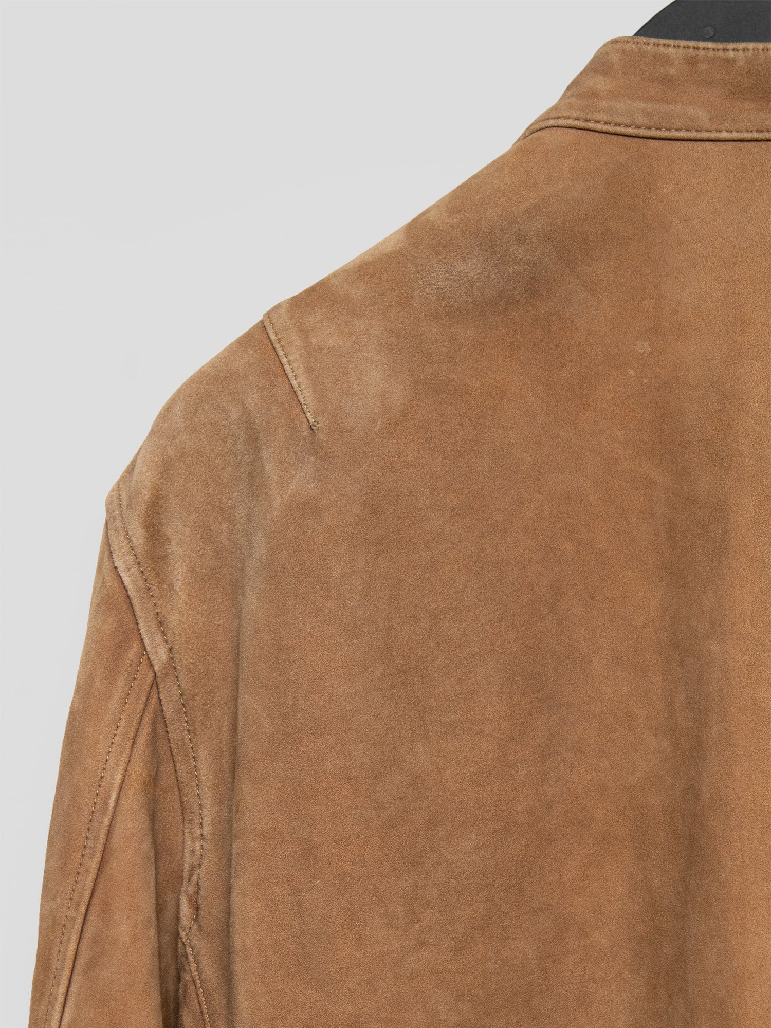 Suede Cafe Racer Jacket