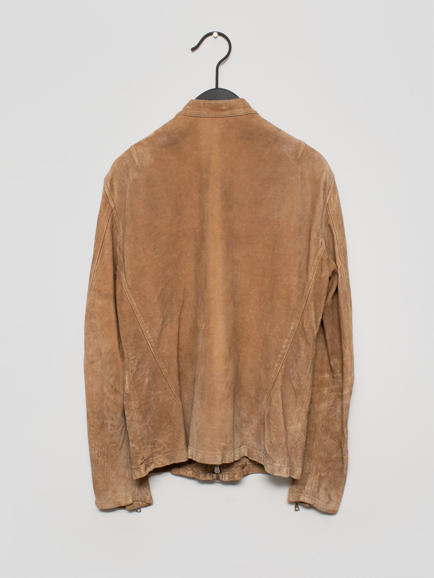 Suede Cafe Racer Jacket