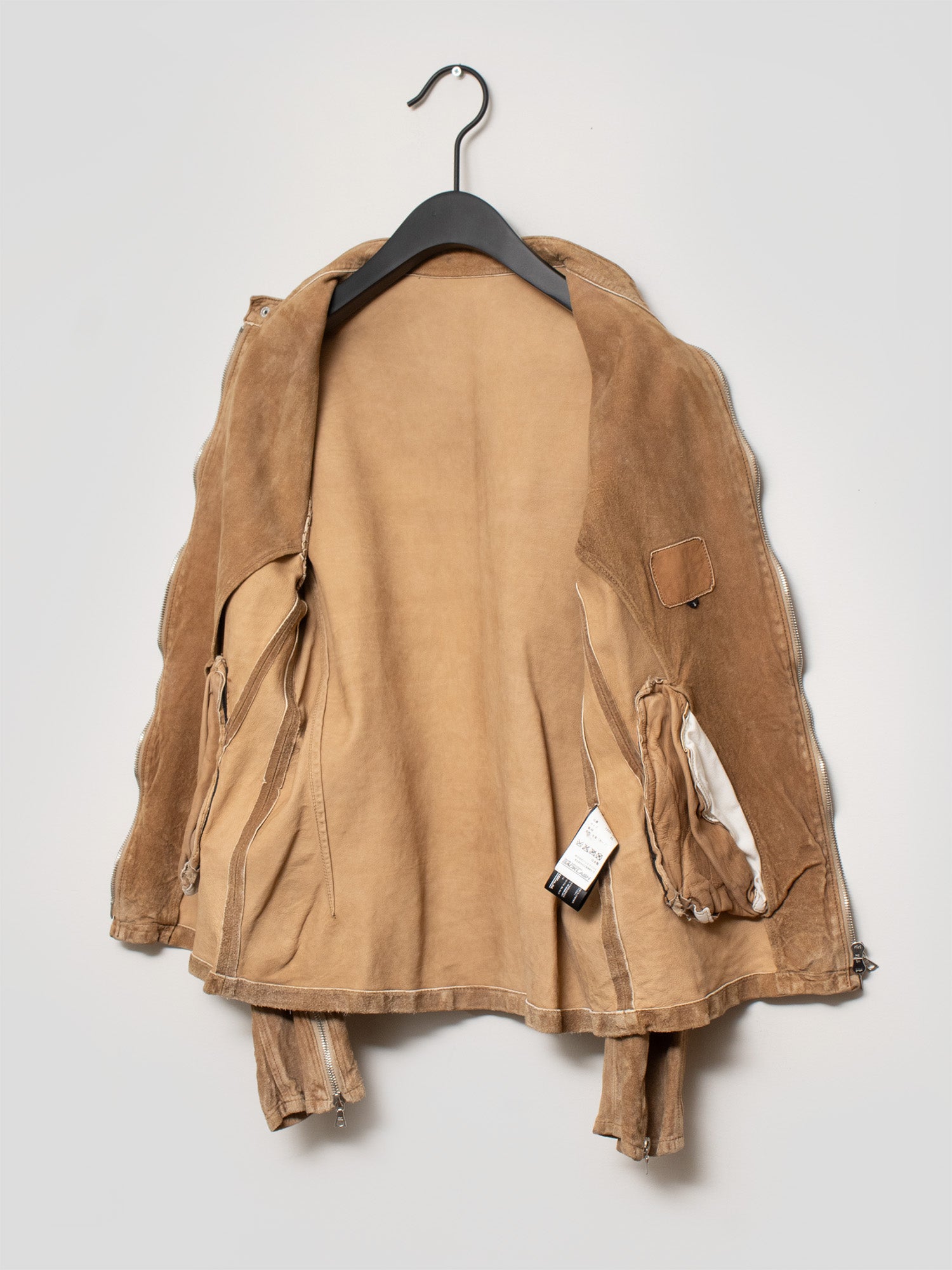 Suede Cafe Racer Jacket