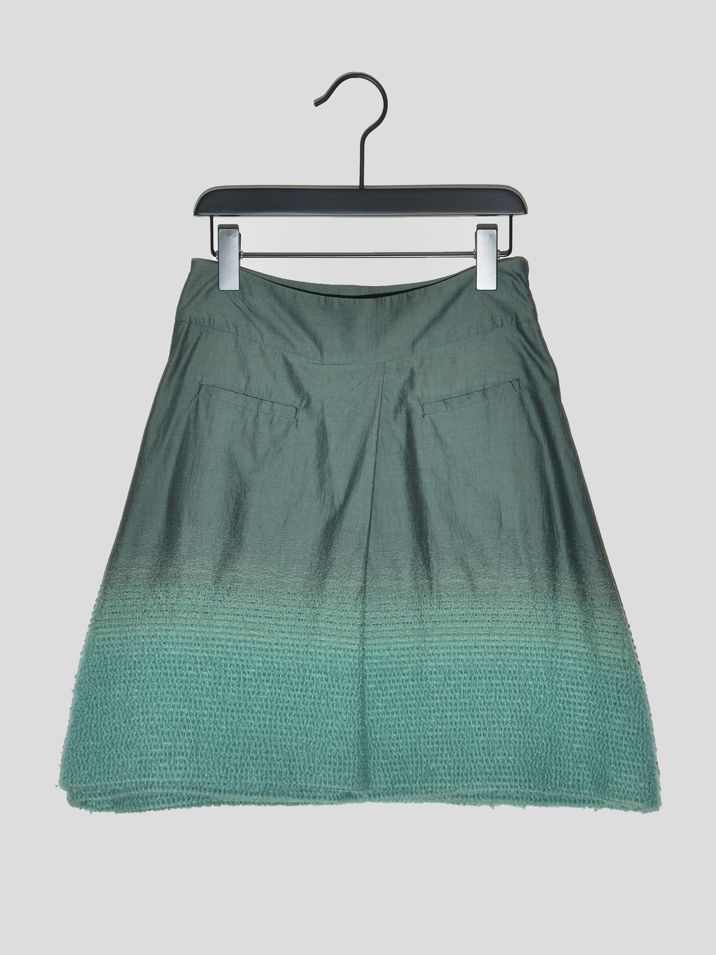 AW07 Gradient Flocked Skirt