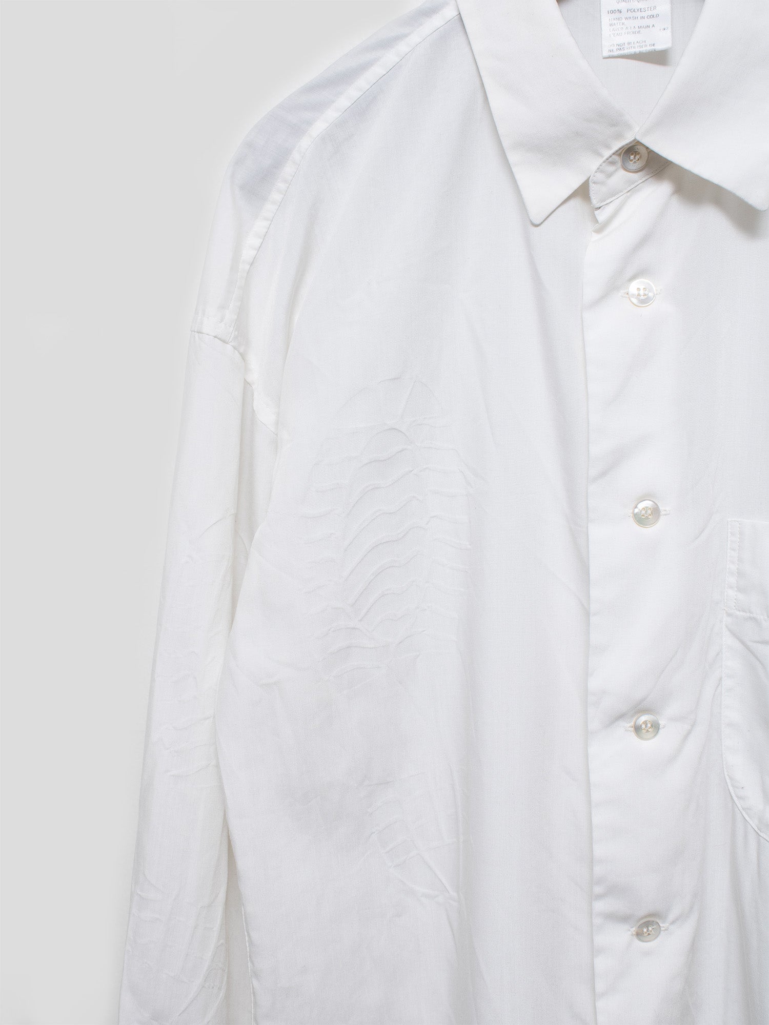 SS95 Shoeprint Embossed Shirt