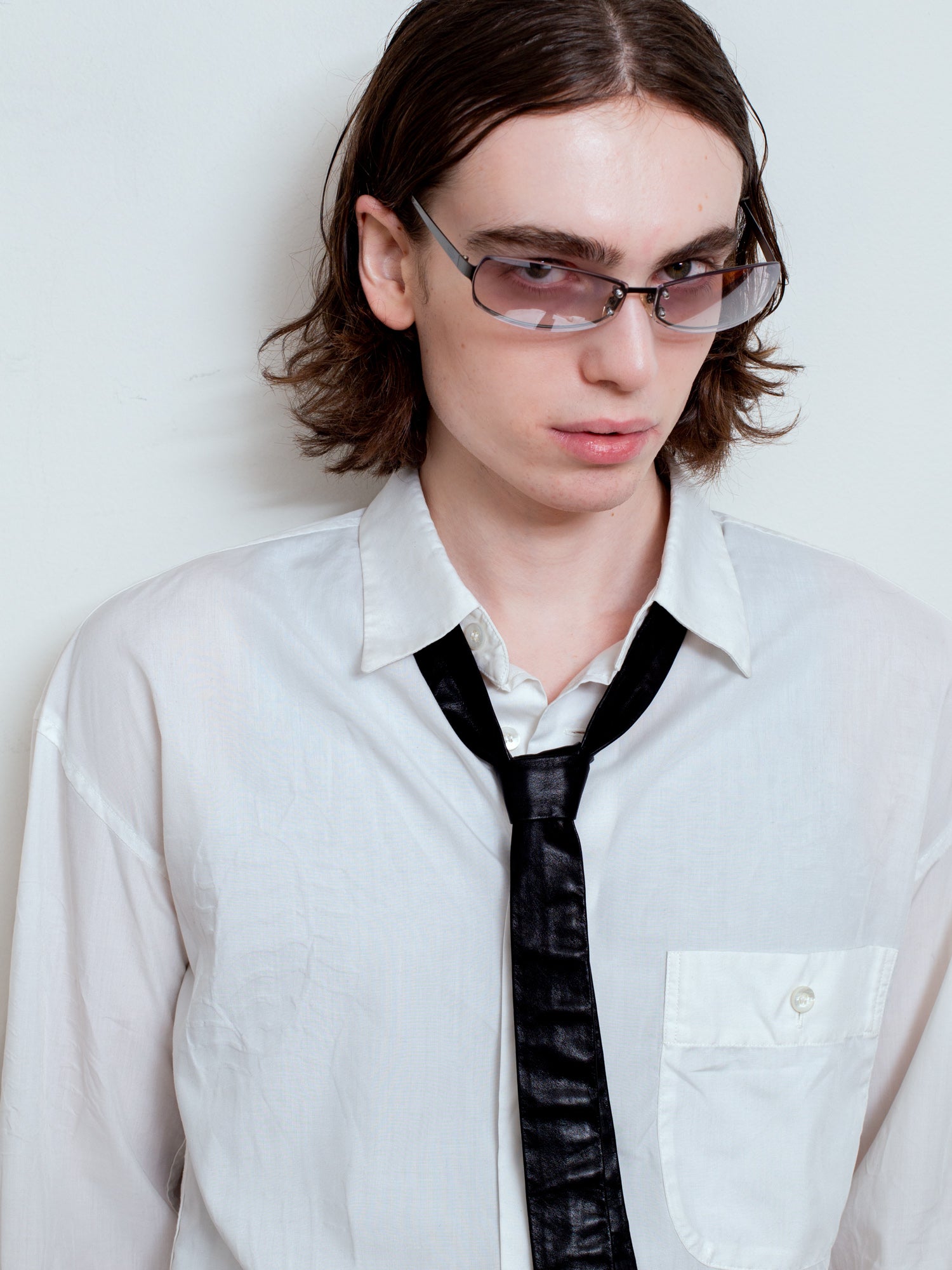 SS95 Embossed Shoe Print Shirt