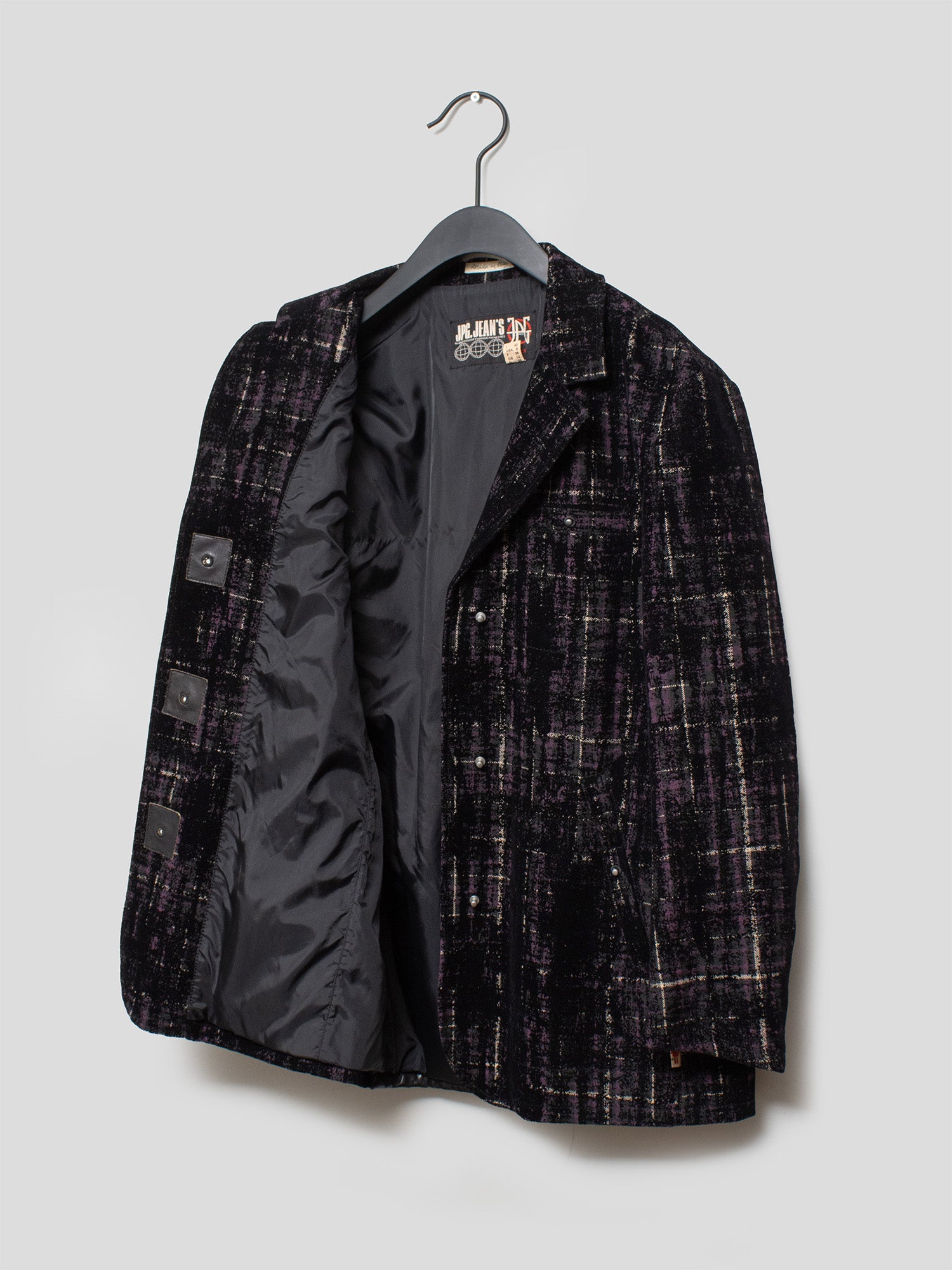 (Jean's) Velvet Plaid Blazer