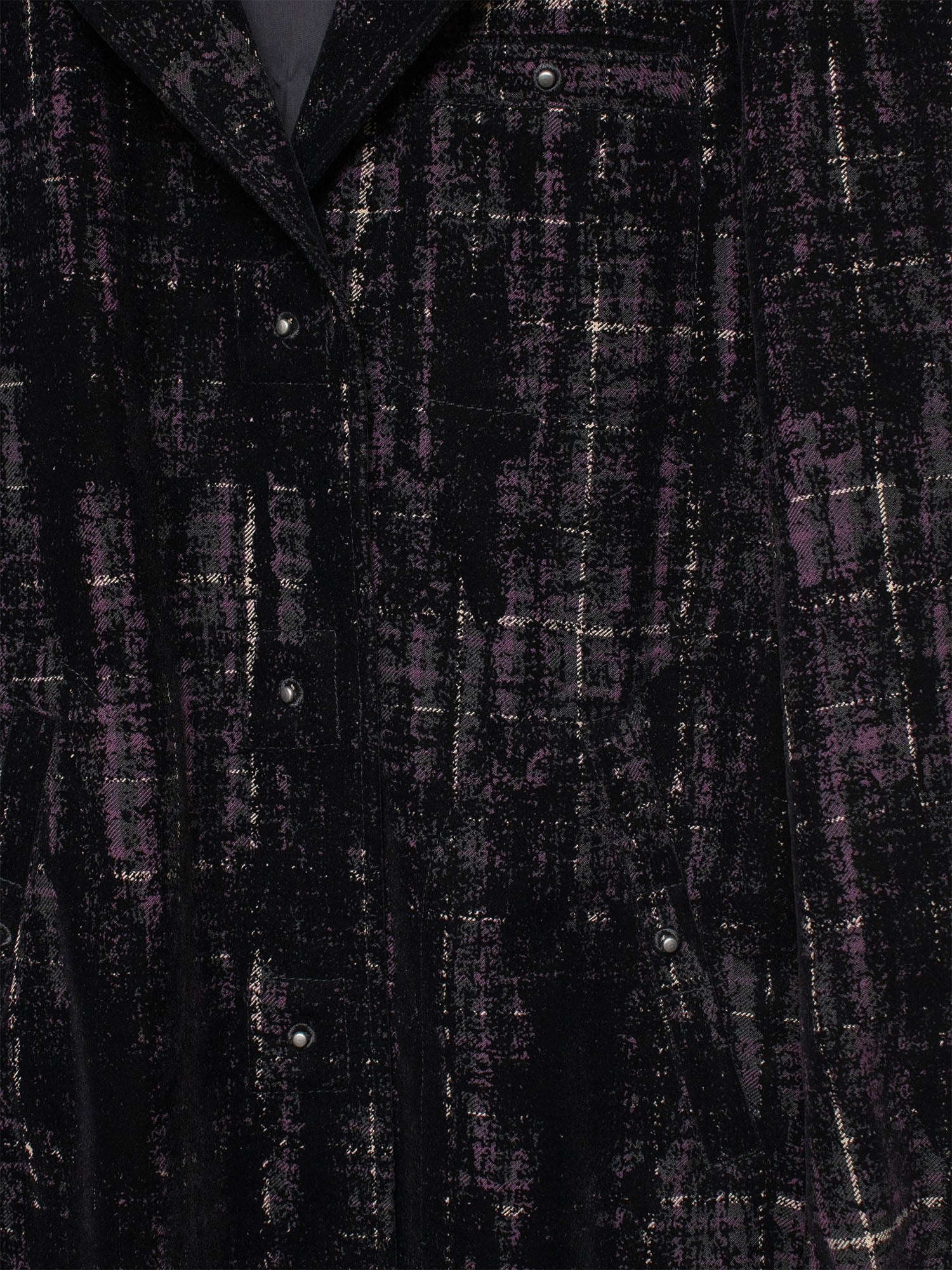 (Jean's) Velvet Plaid Blazer