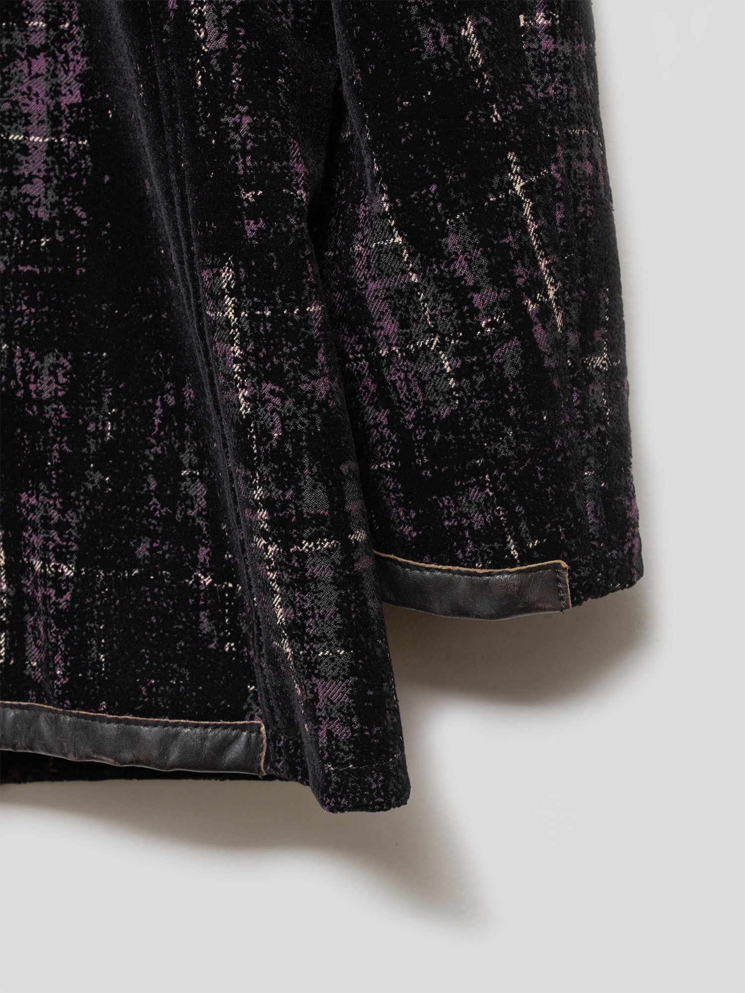 (Jean's) Velvet Plaid Blazer