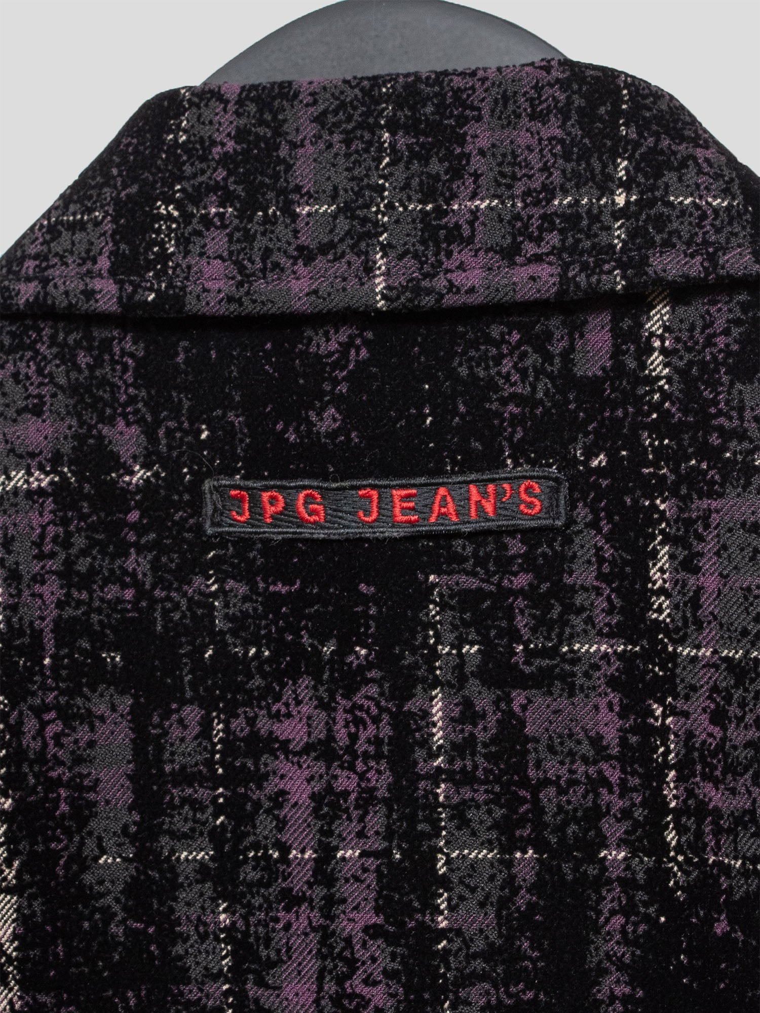 (Jean's) Velvet Plaid Blazer