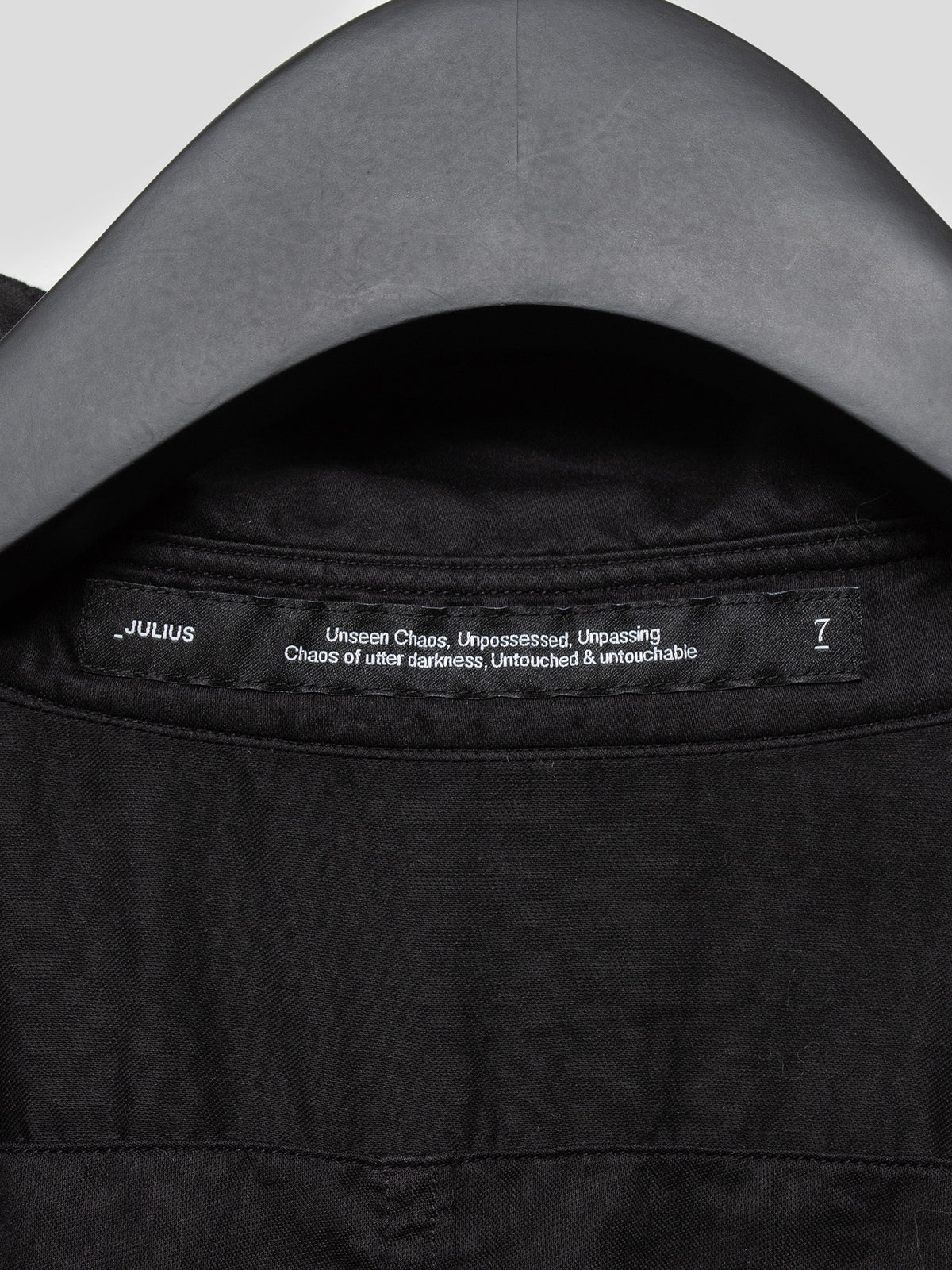 SS25 "Lunarchy;" Raw-Edge Shirt