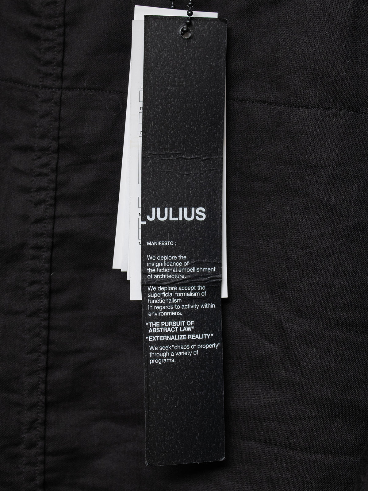 SS25 "Lunarchy;" Raw-Edge Shirt