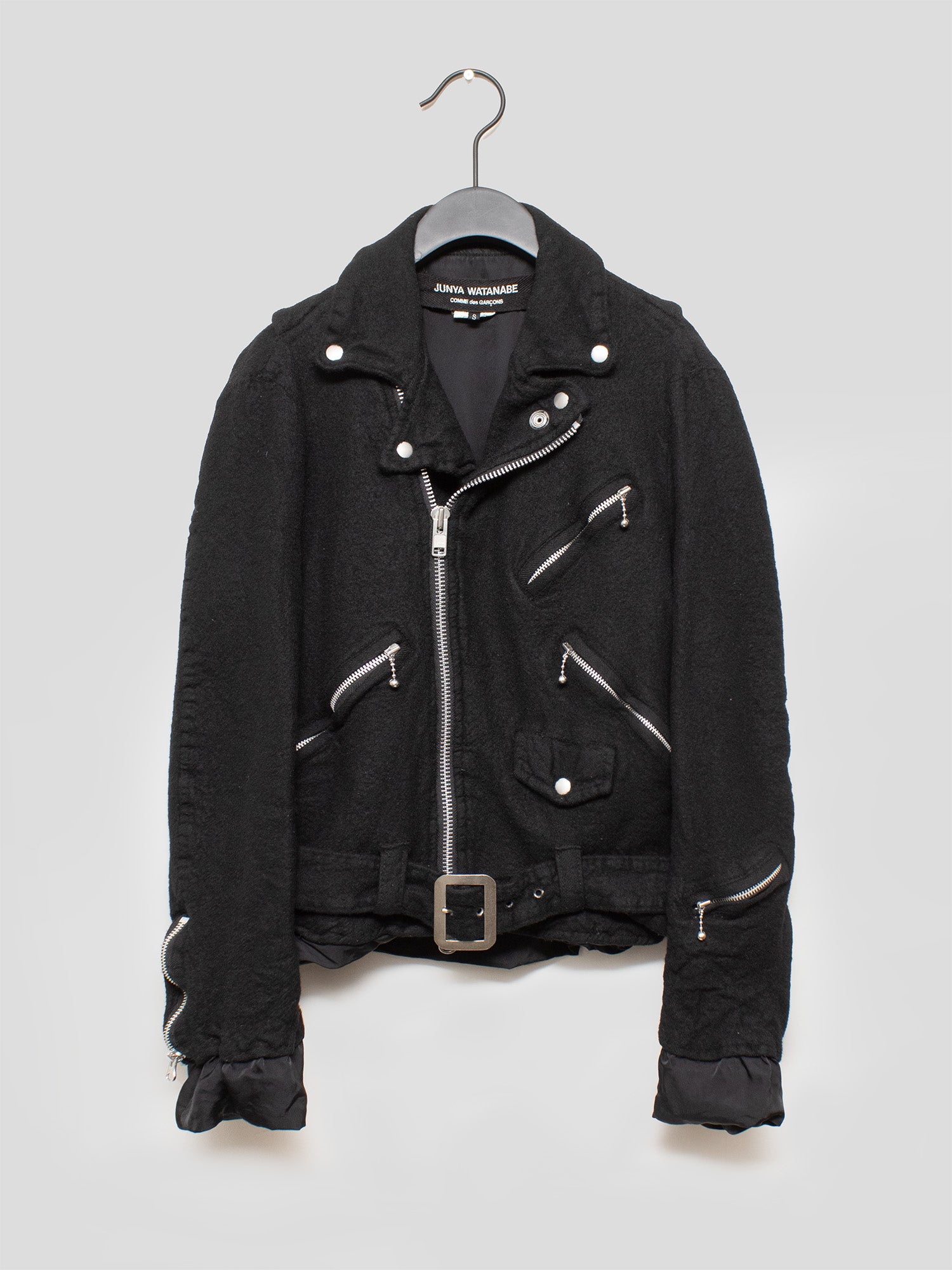 AW07 Felted Biker Jacket