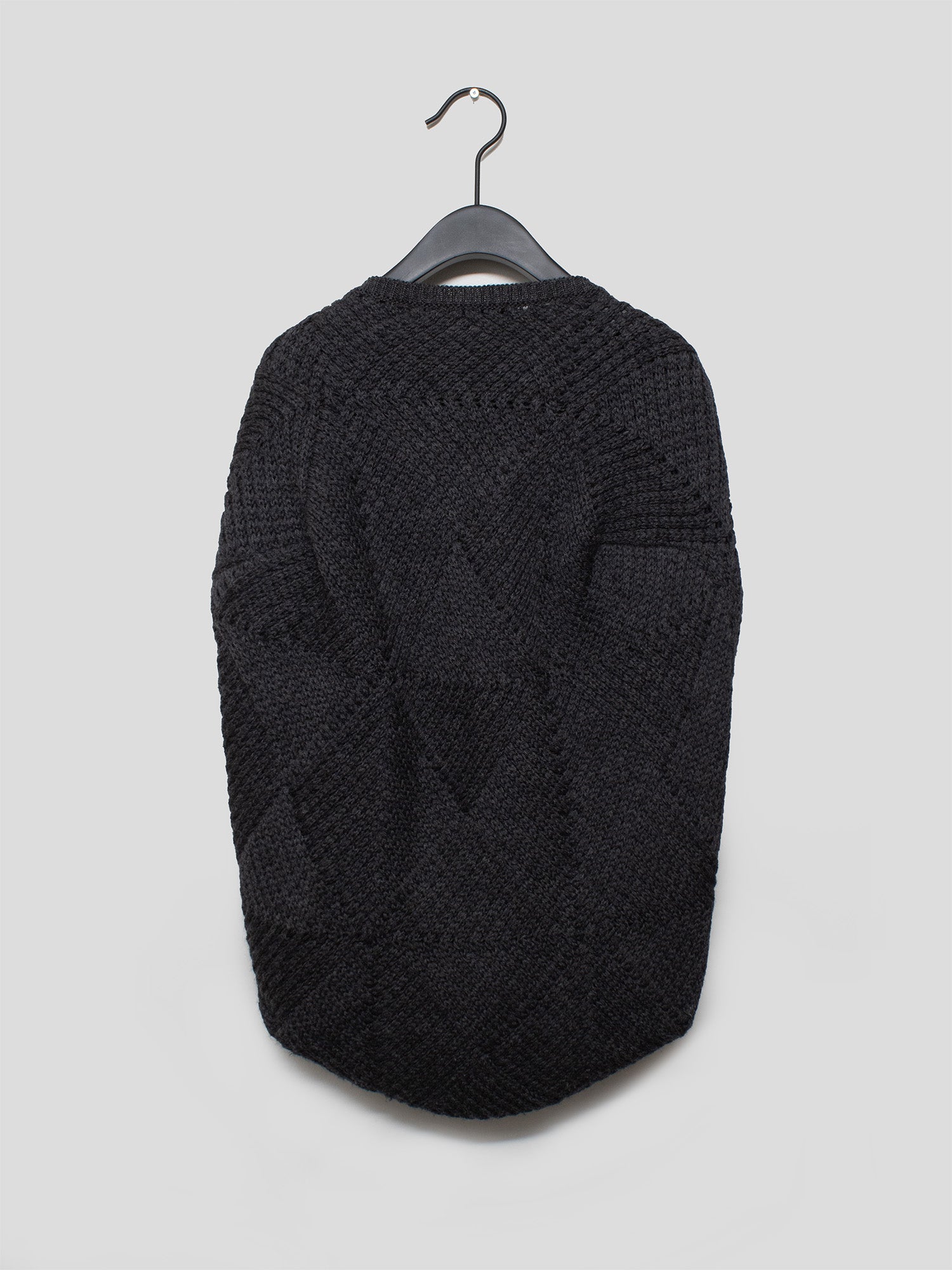 2000s Lozenge Circular-Knit Vest