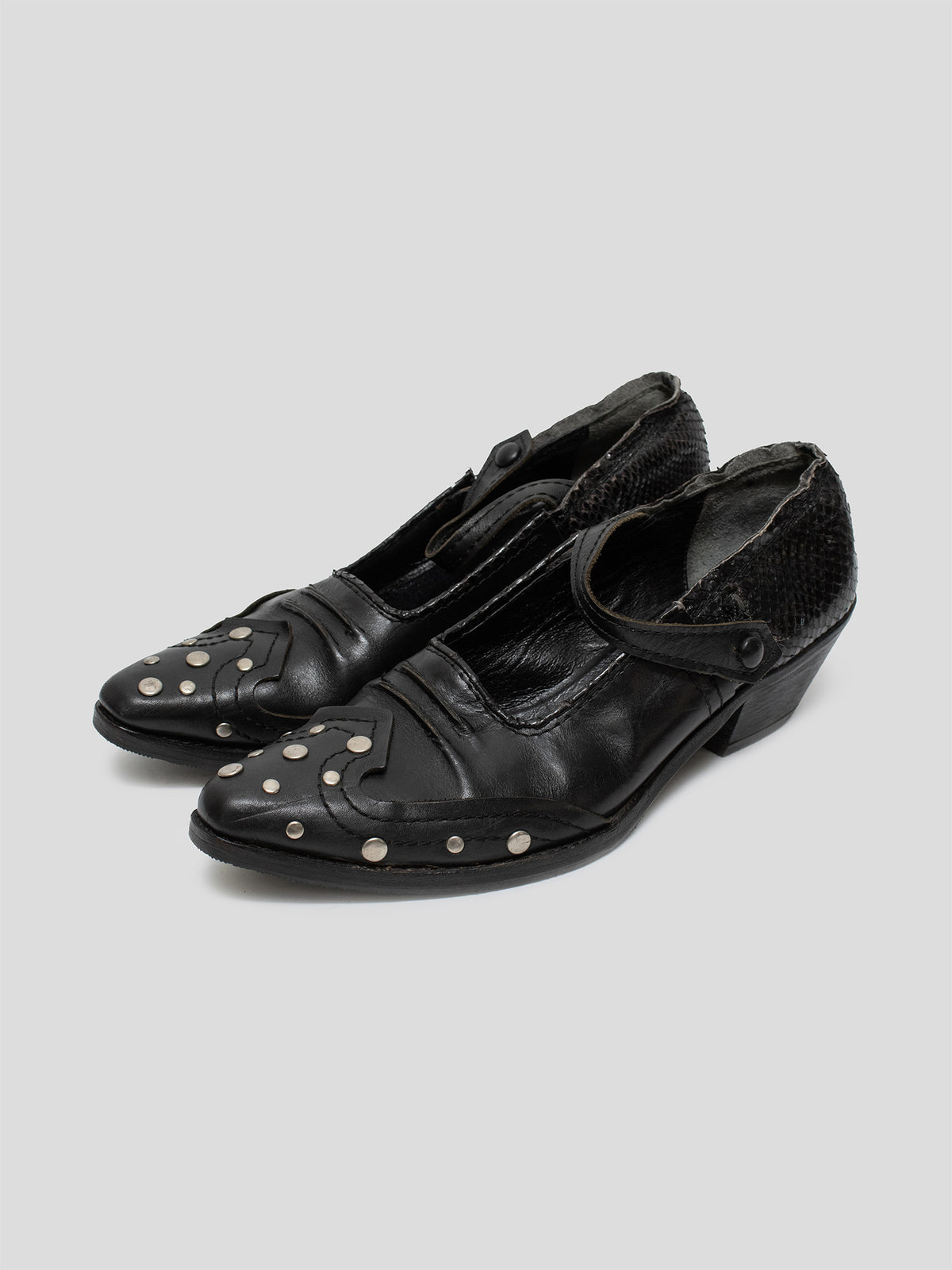 Studded Leather Shoes