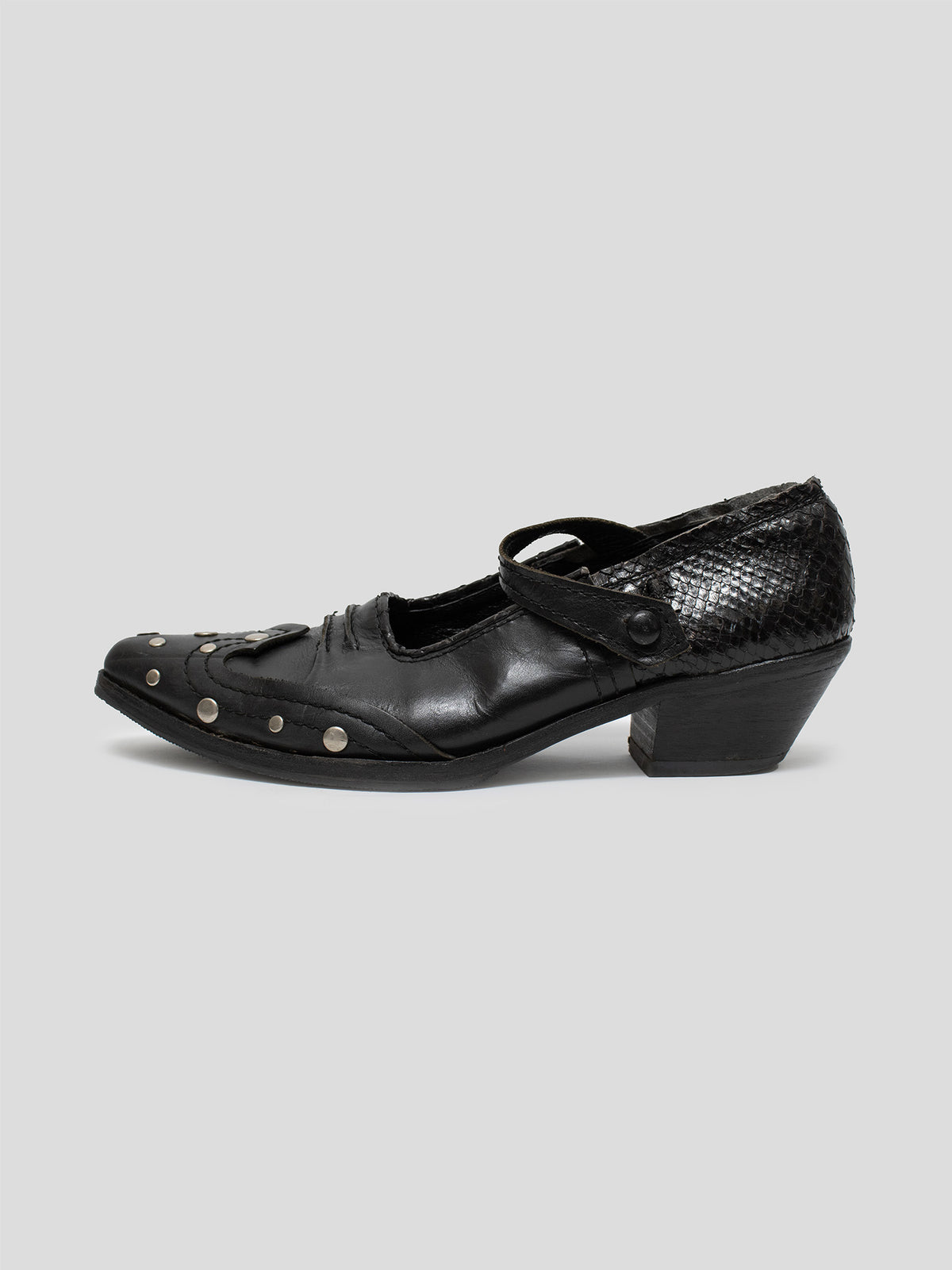 Studded Leather Shoes