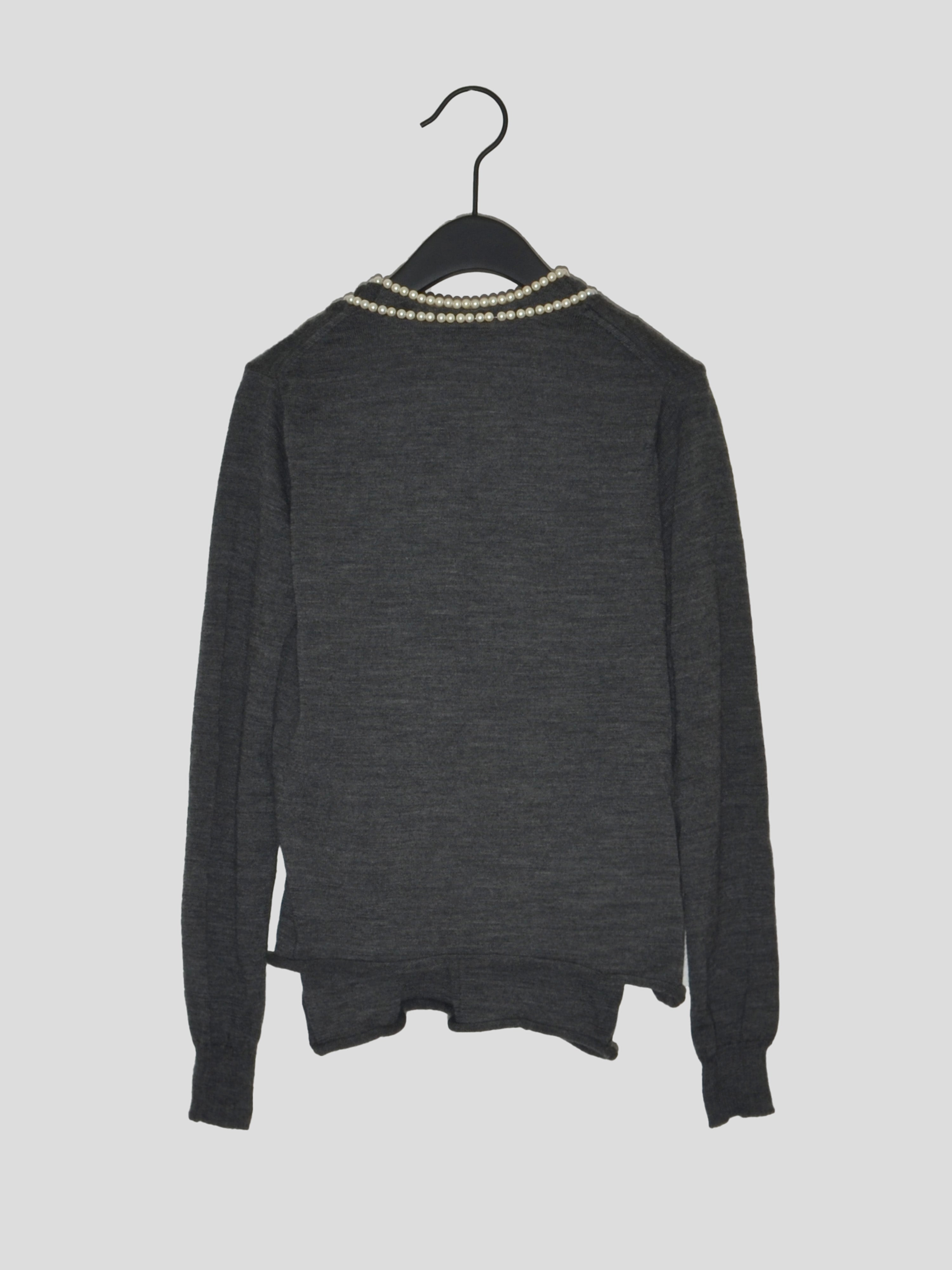 AW03 Pearl Collar Sweater