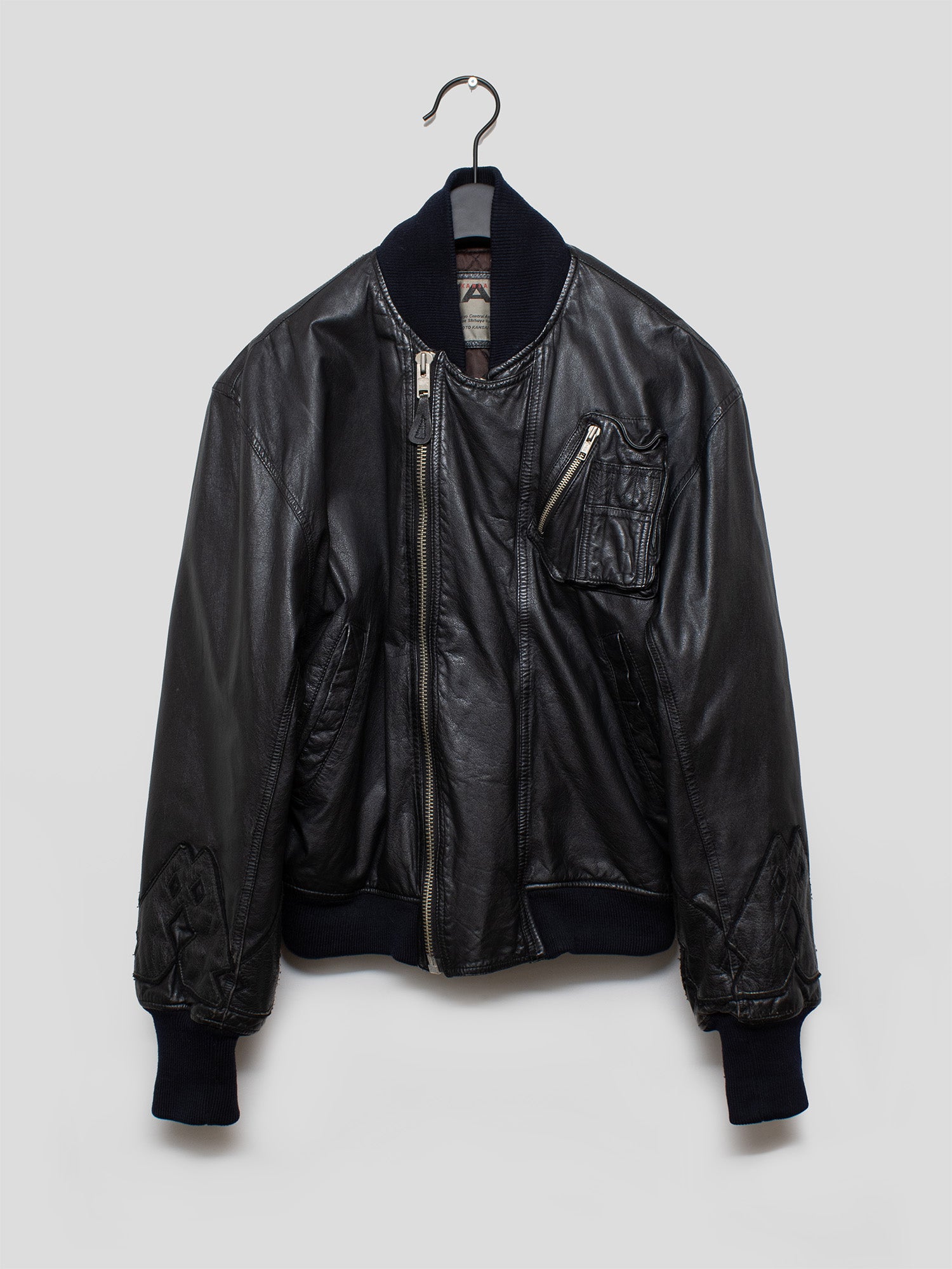 1980s Leather Bomber Jacket