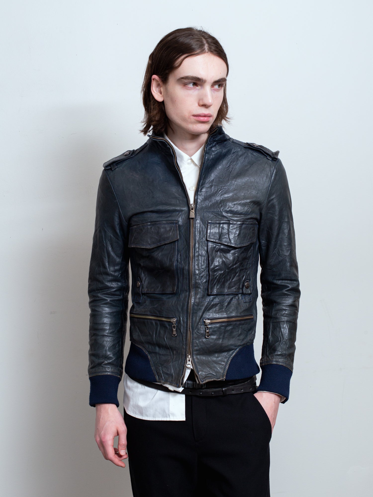 Sheepskin Military Blouson