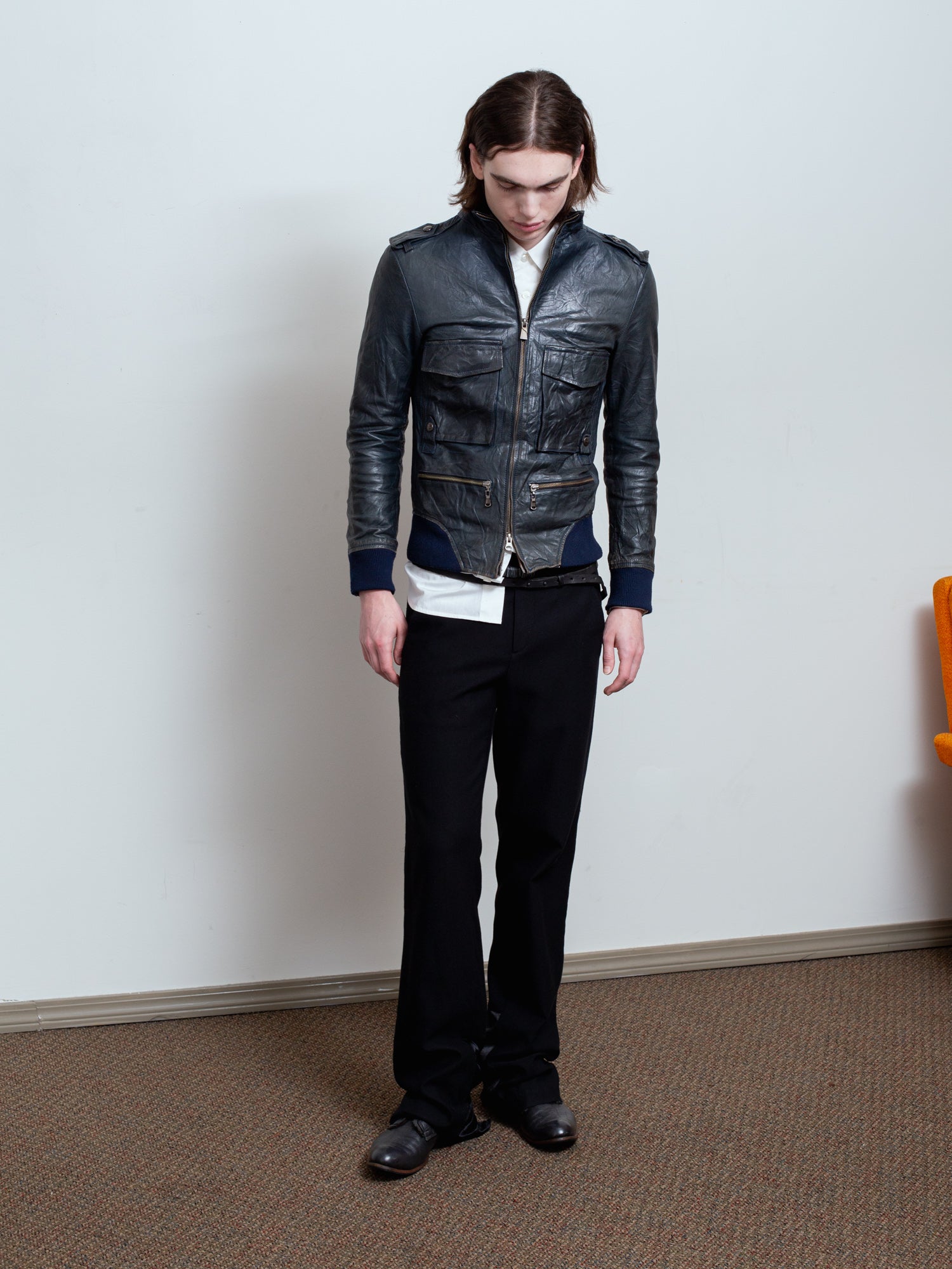 Sheepskin Military Blouson