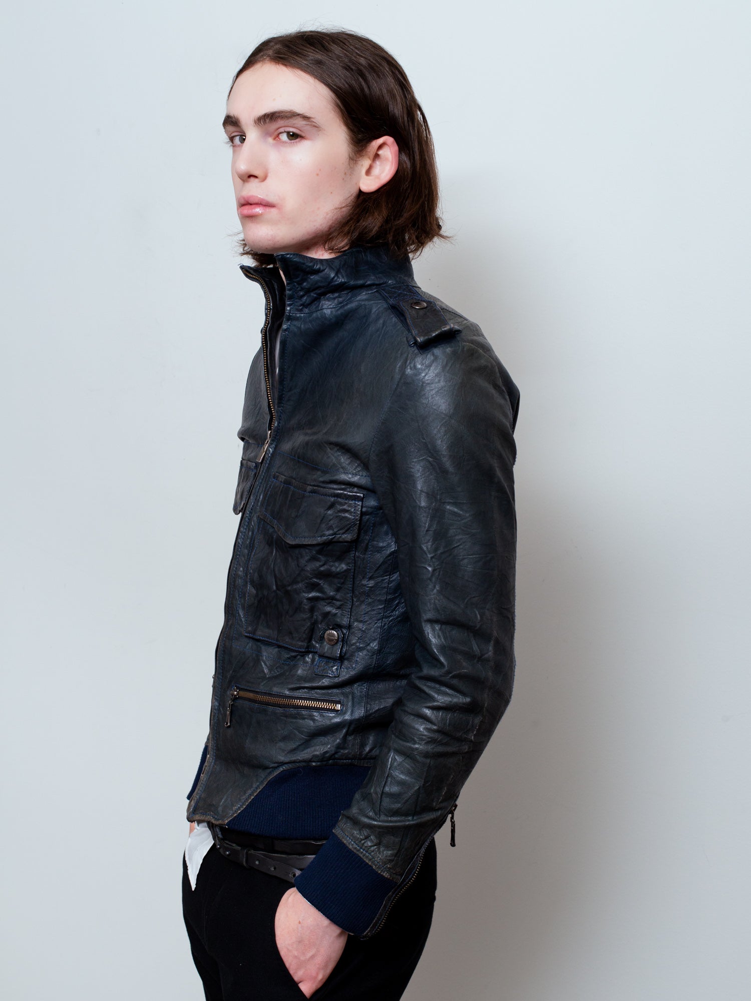 Sheepskin Military Blouson