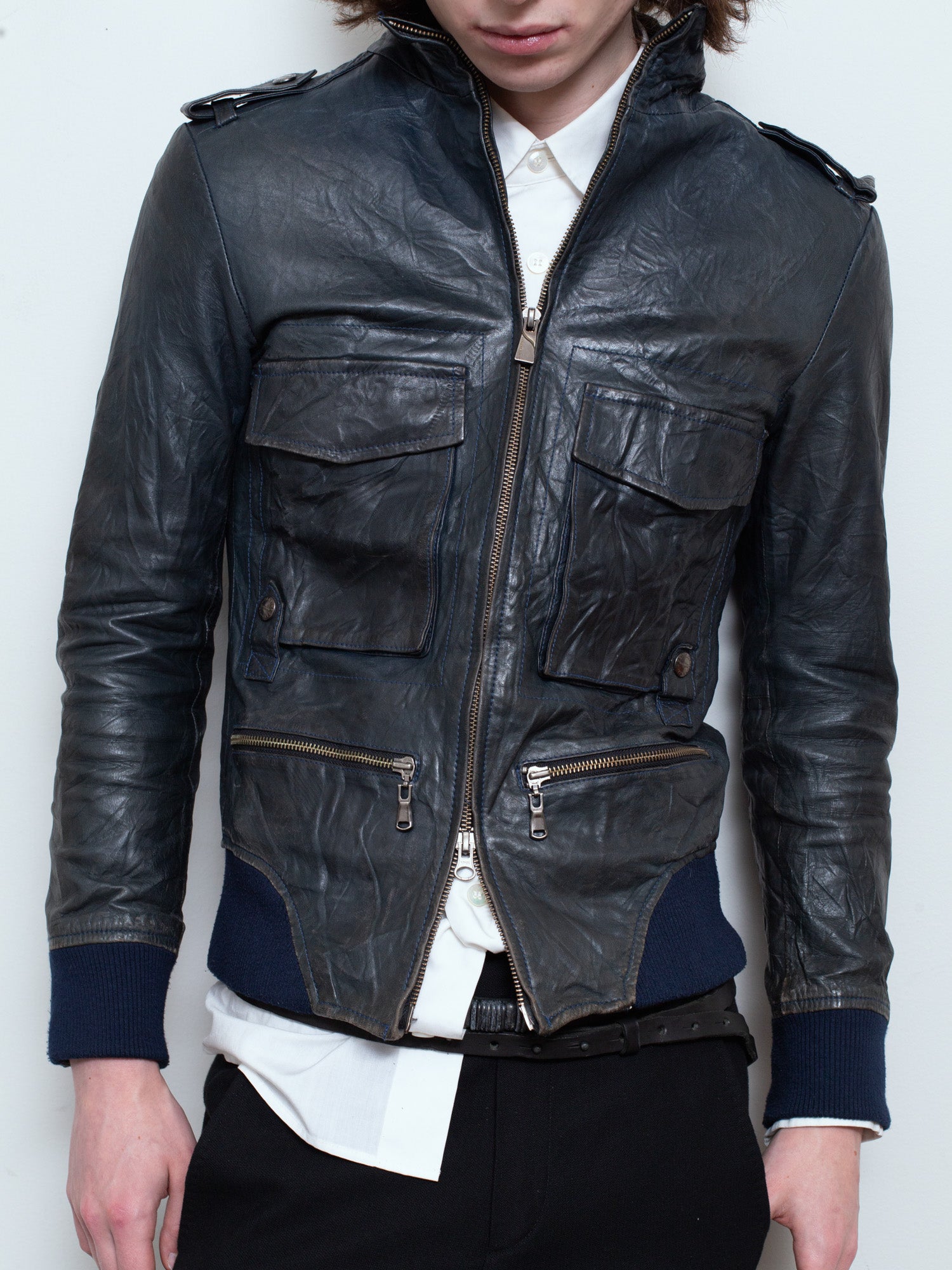 Sheepskin Military Blouson