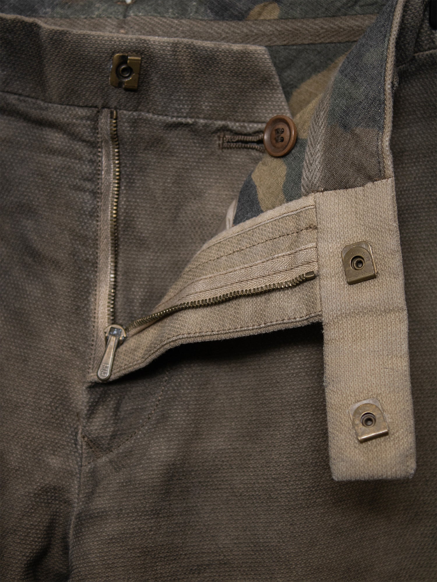 2000s Python-Embossed Trousers