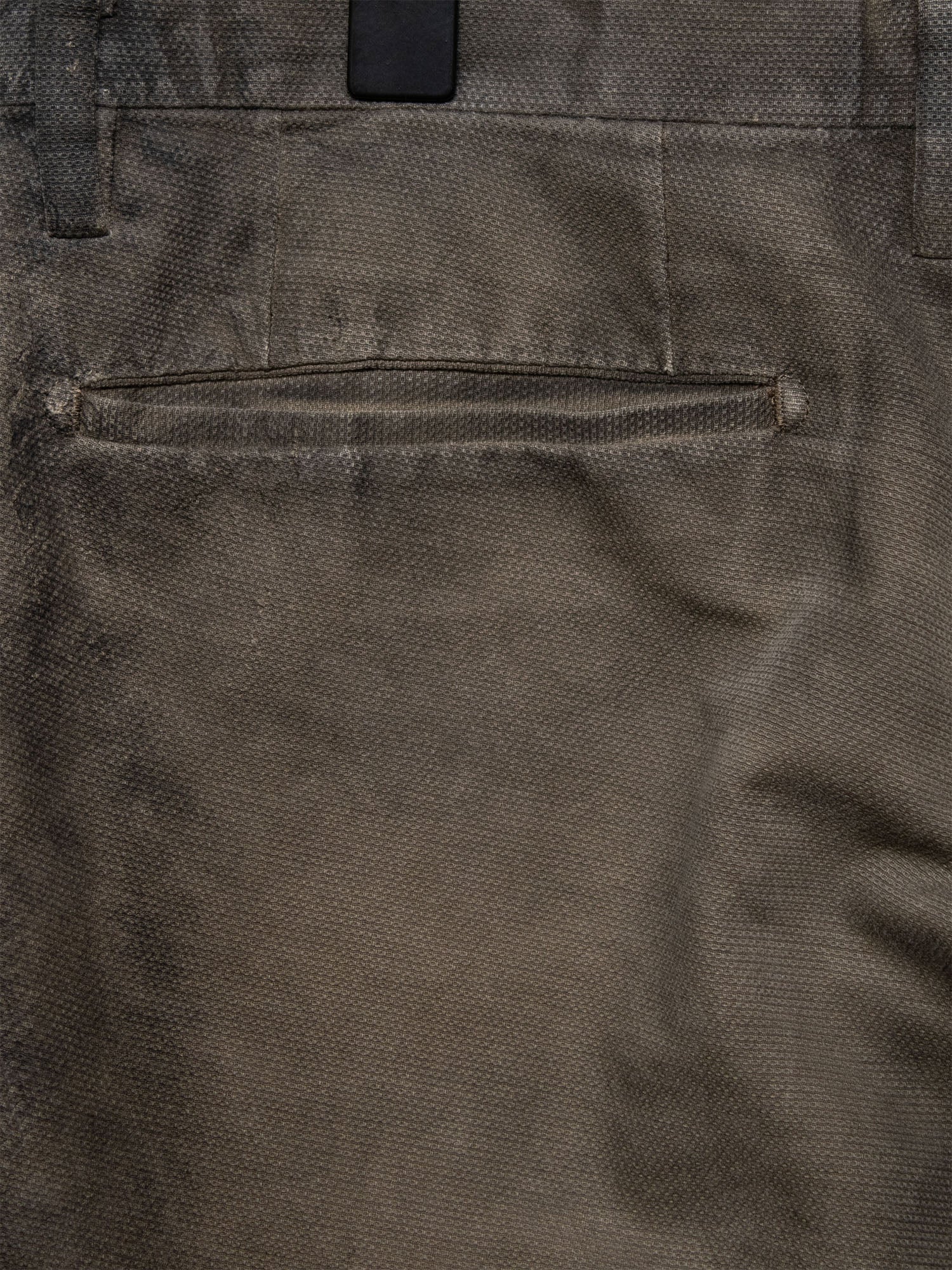 2000s Python-Embossed Trousers