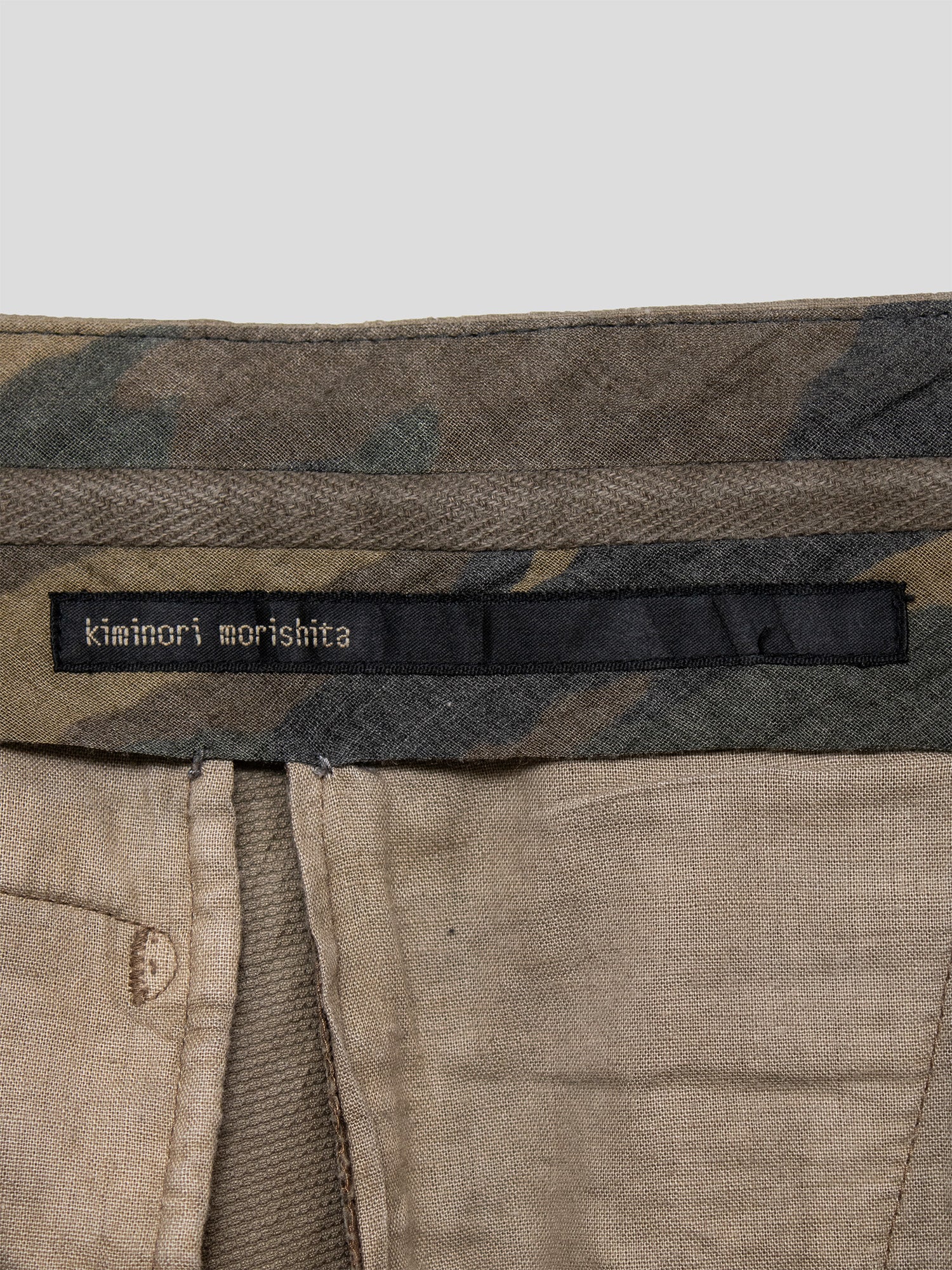 2000s Python-Embossed Trousers