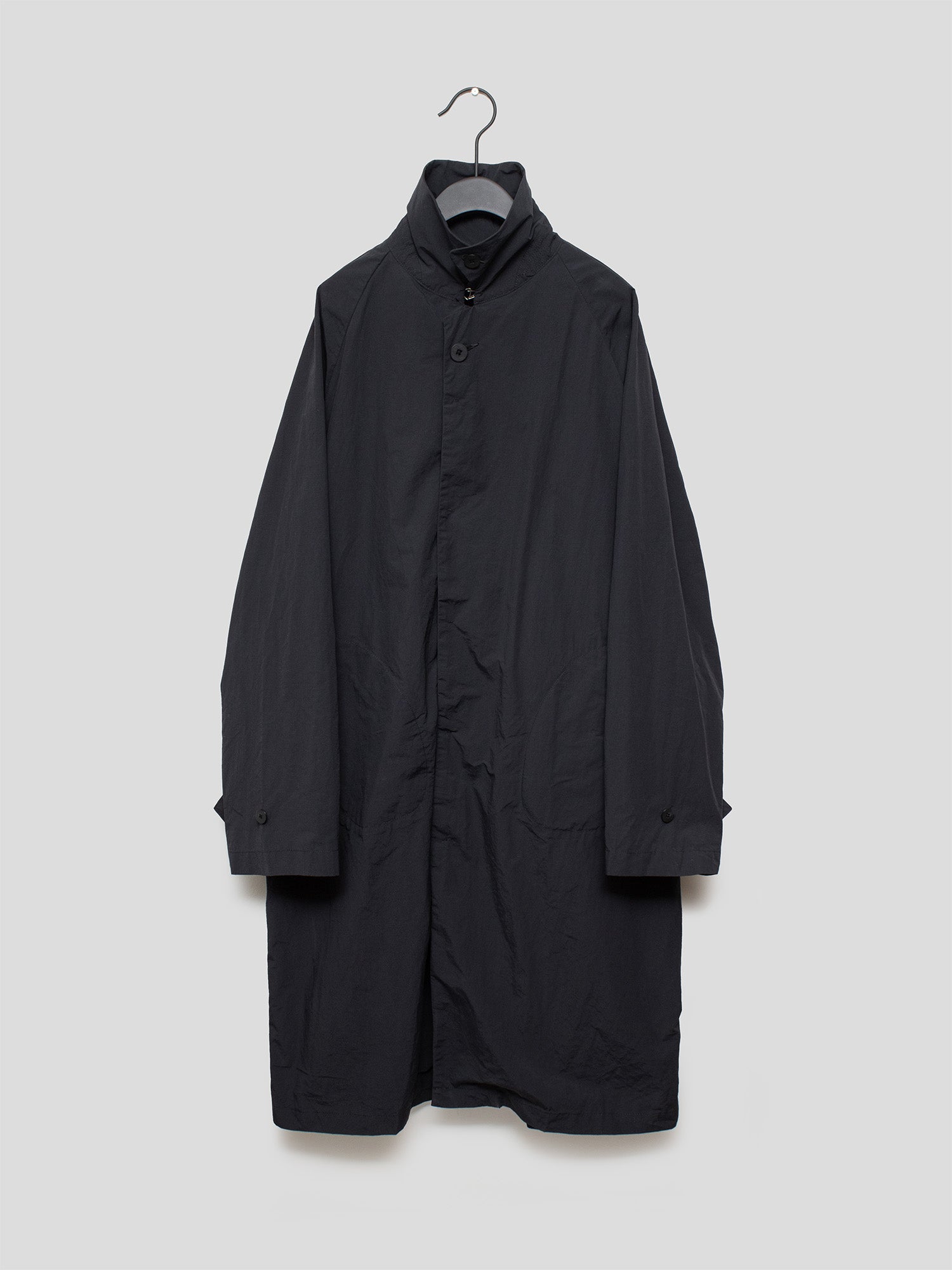 Oversized Nylon Coat