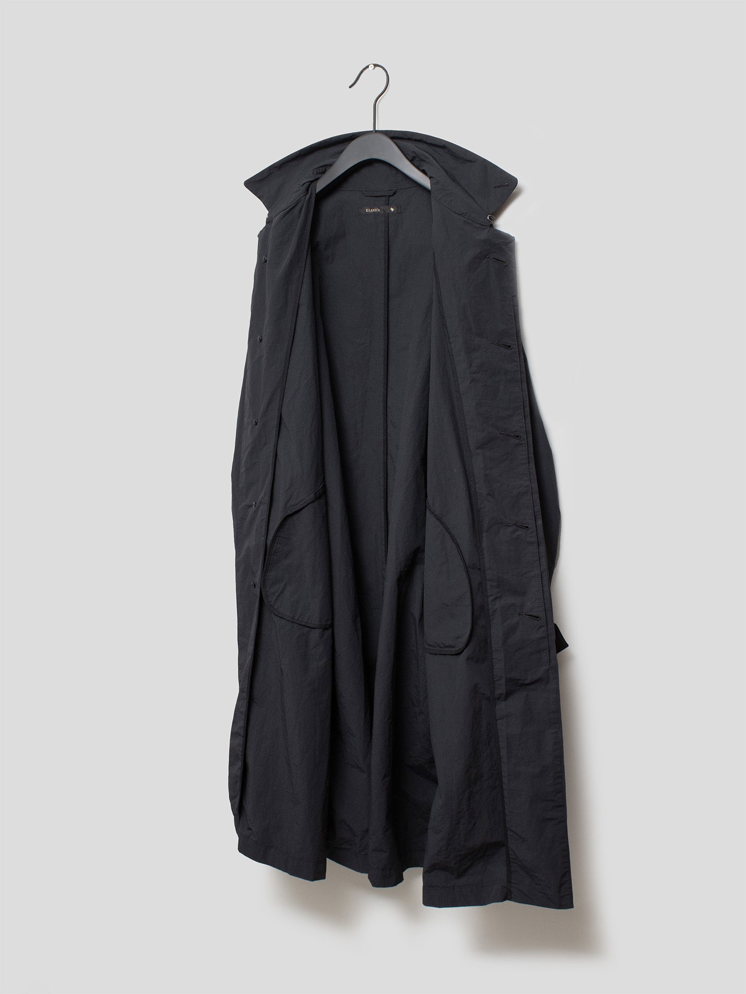 Oversized Nylon Coat