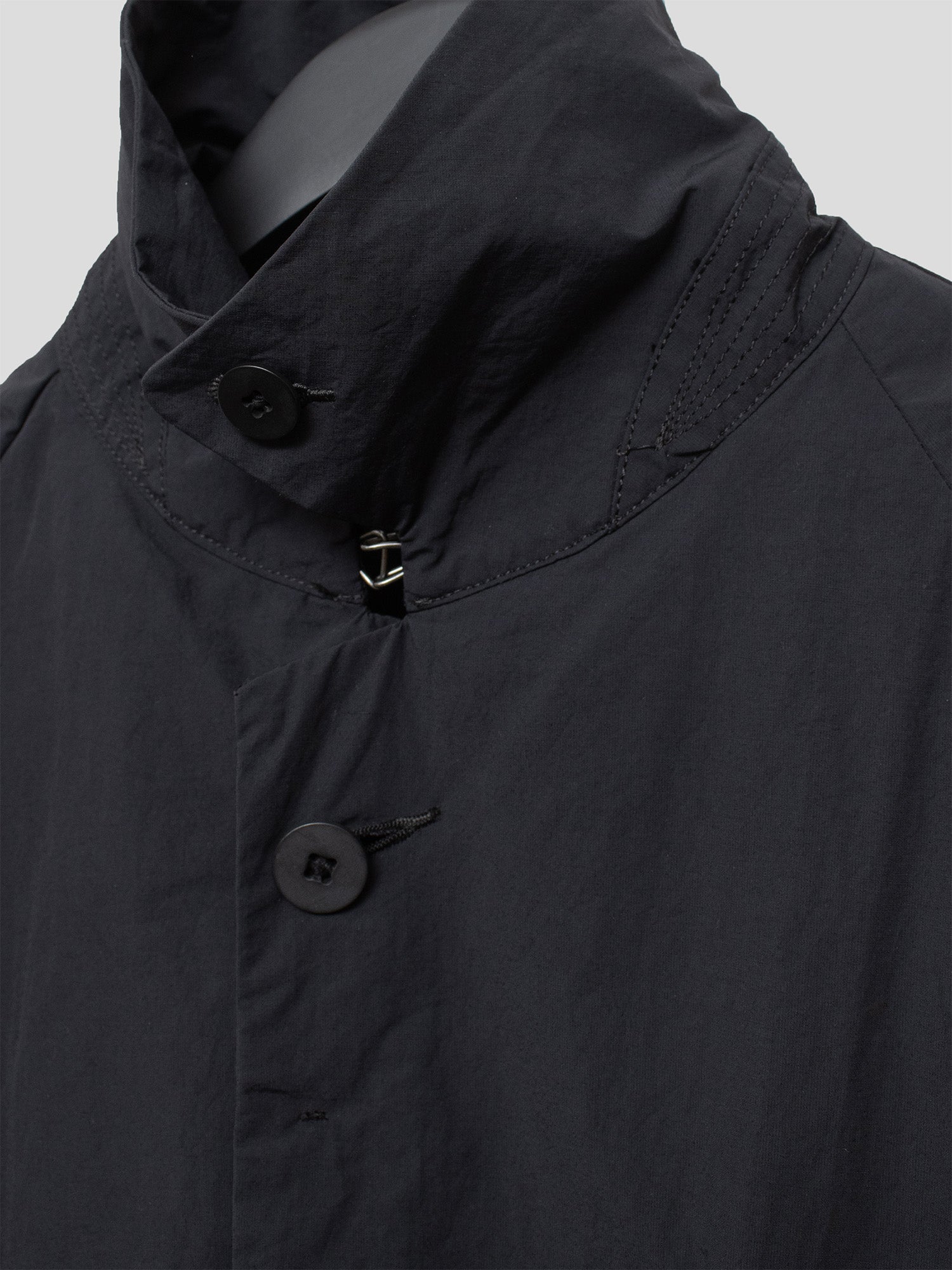 Oversized Nylon Coat