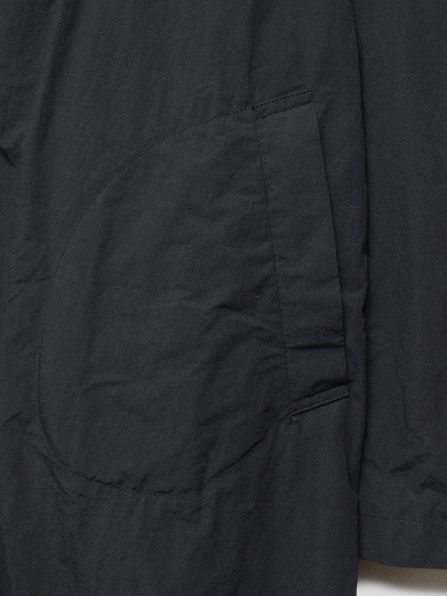 Oversized Nylon Coat