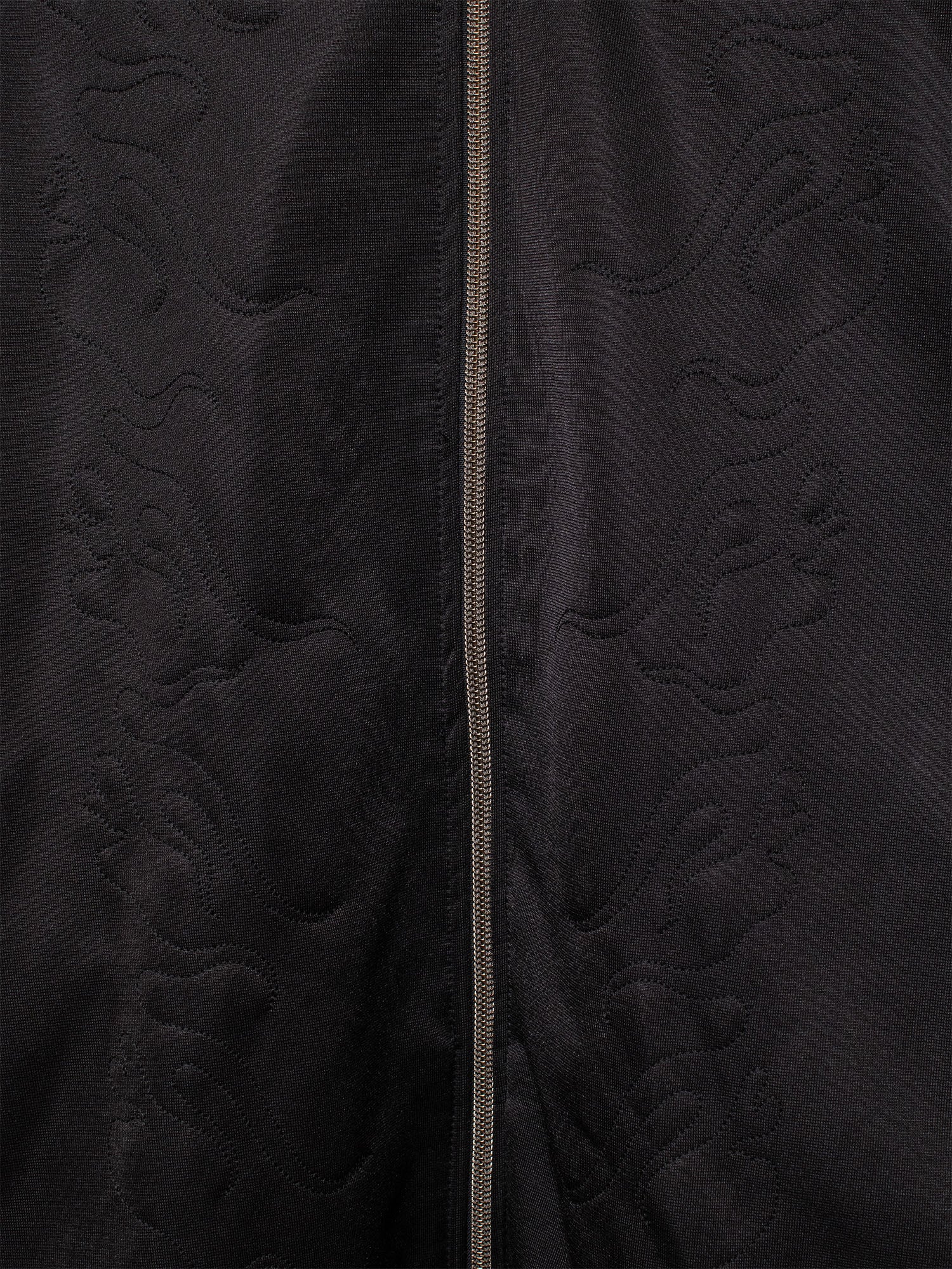 AW02 Flame-Embroidered Track Jacket