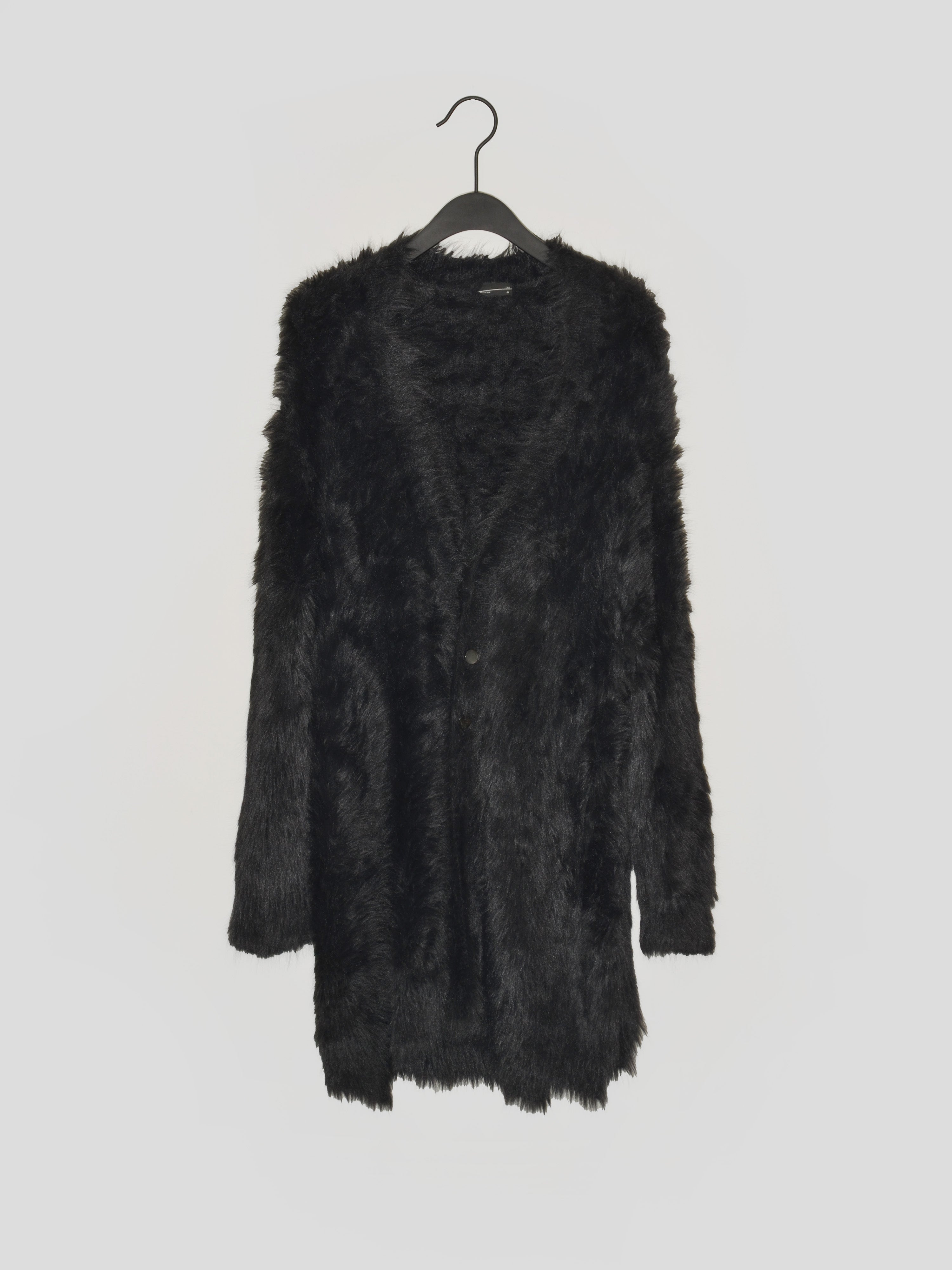 Oversized Shaggy Cardigan
