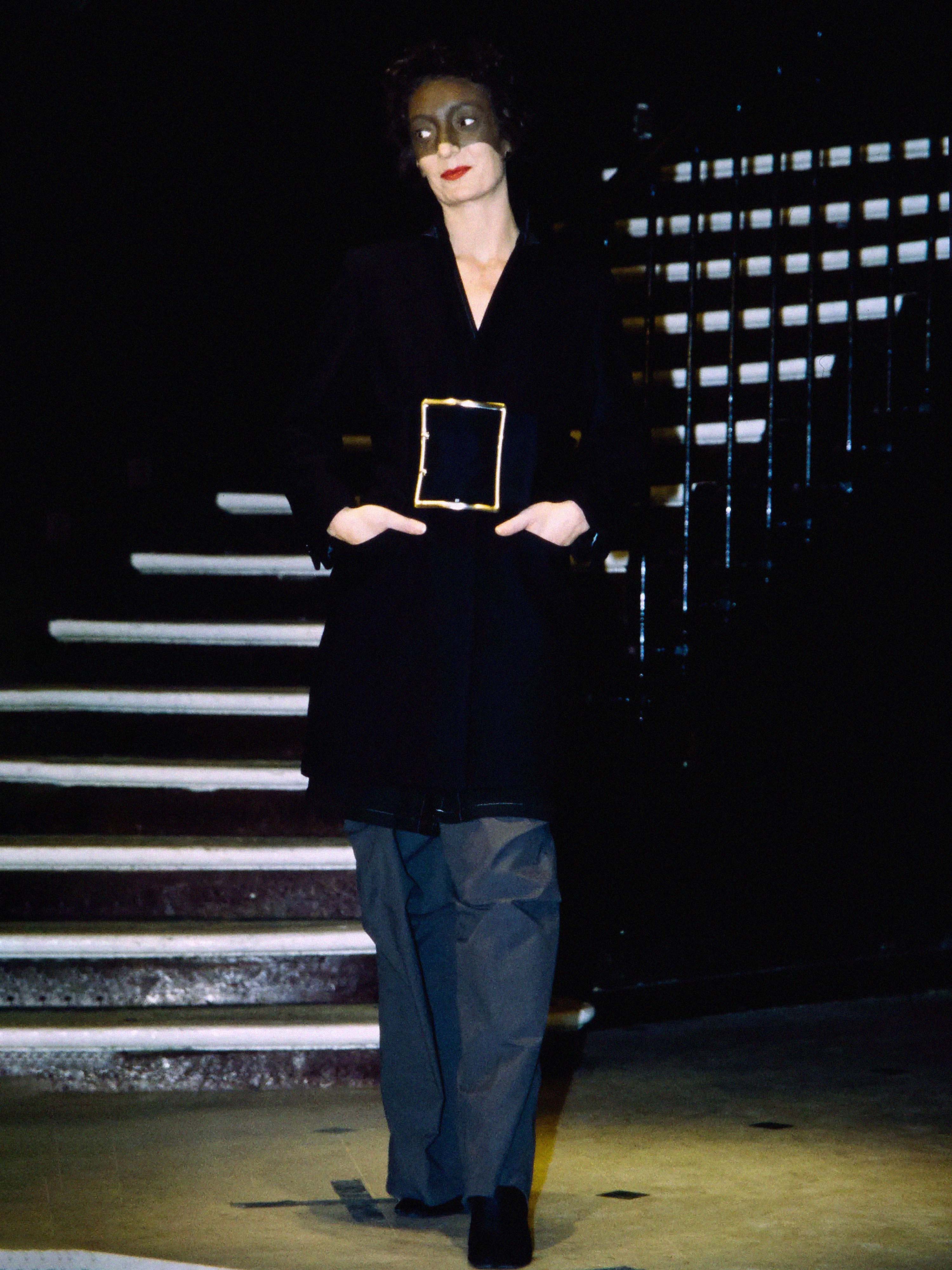 AW96 Oversized Coat with Buckled Obi Belt