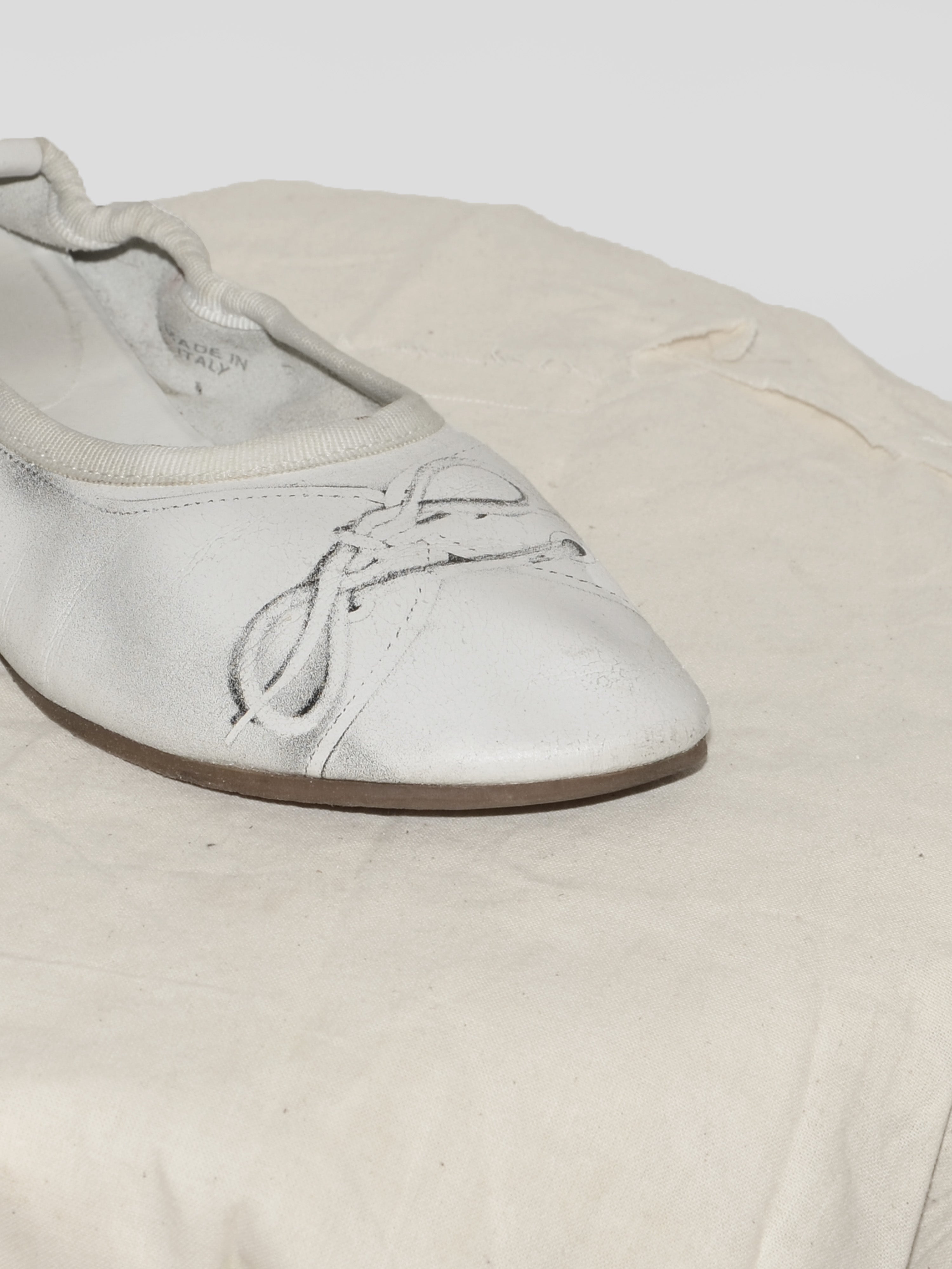 AW06 Trompe L'oeil Ballet Flats